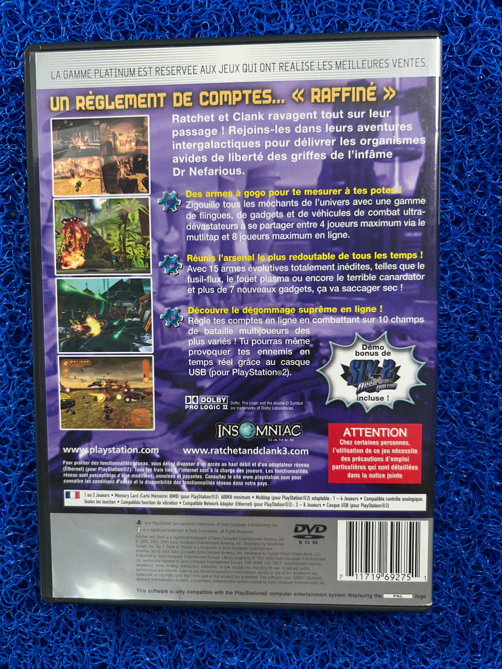 PS2 Ratchet clank 3 (E)