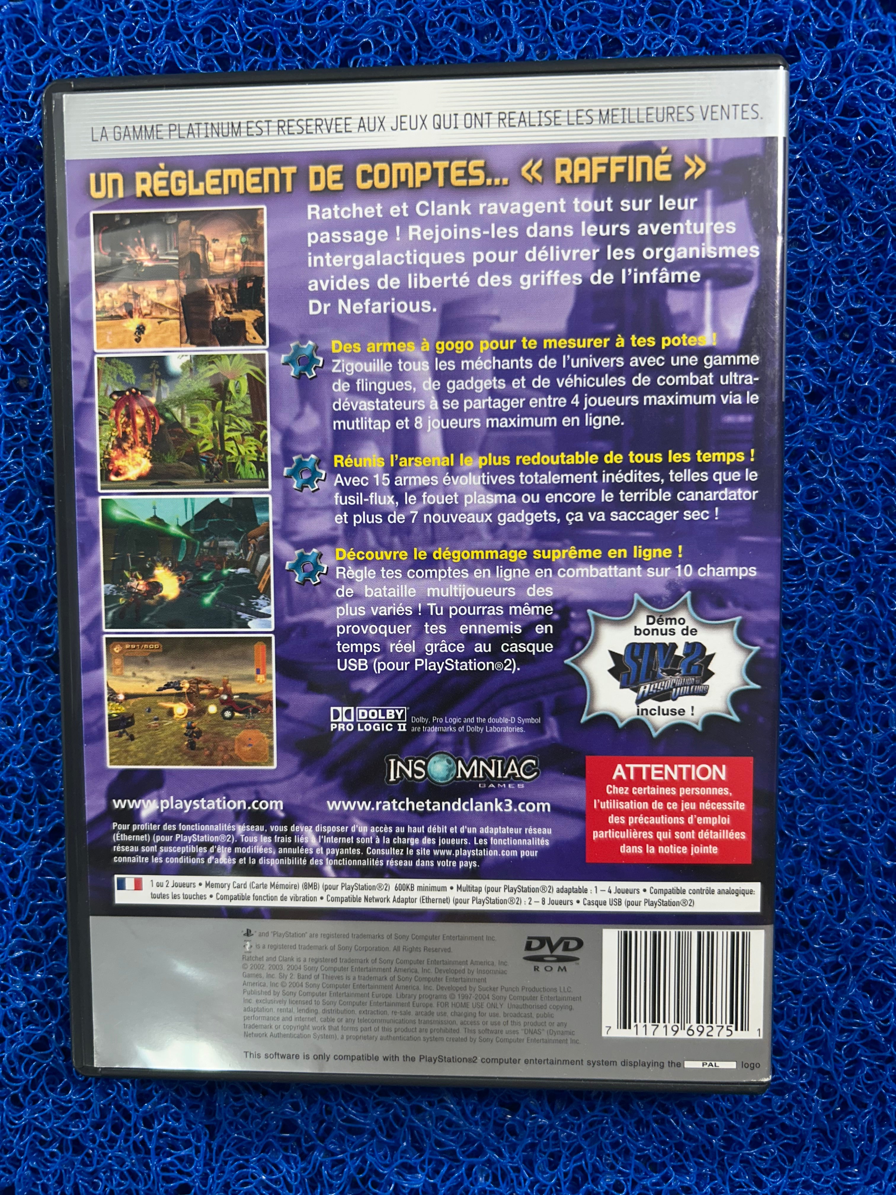 PS2 Ratchet clank 3 (E)