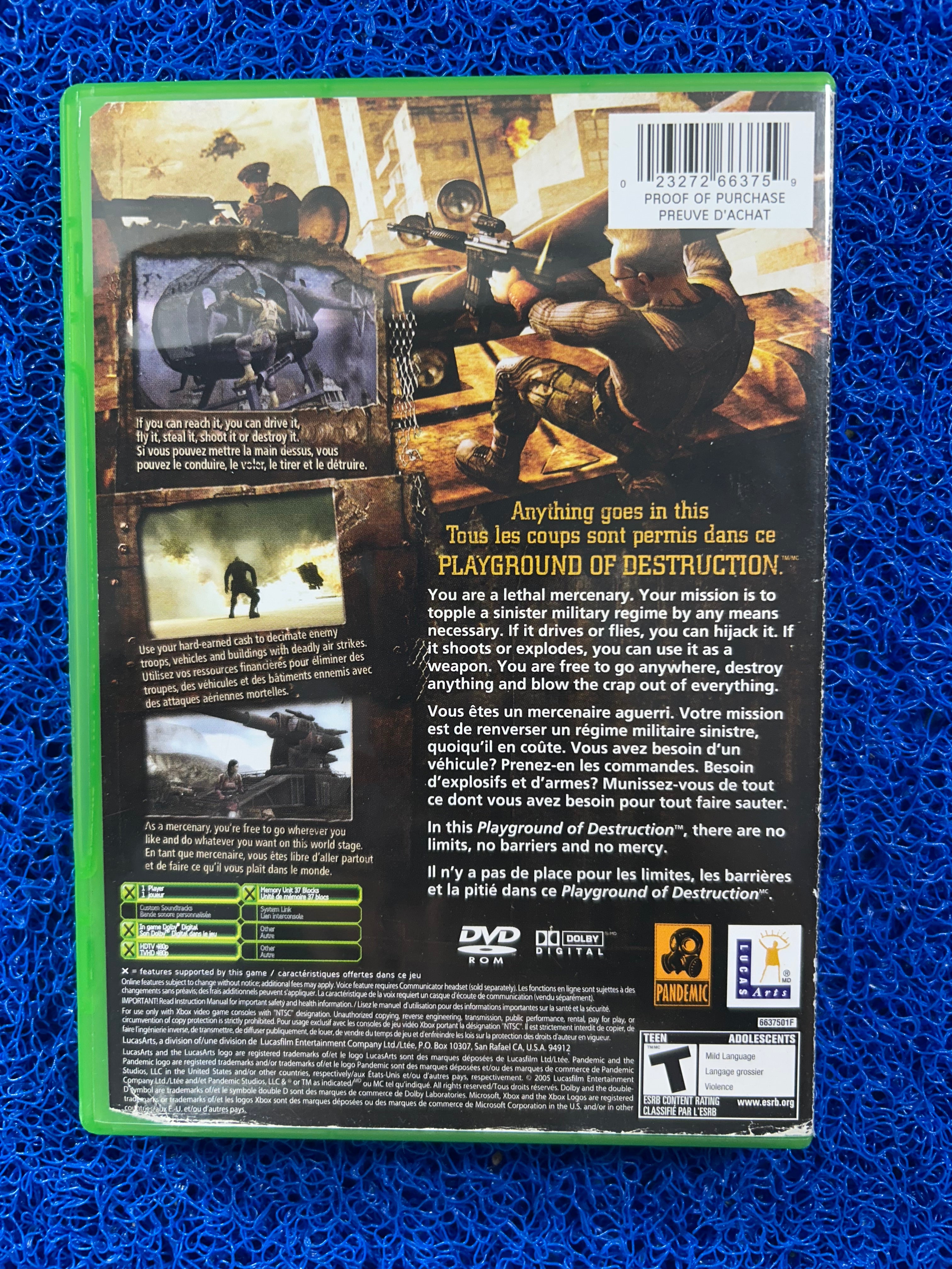 XBOX Mercenaries (A)