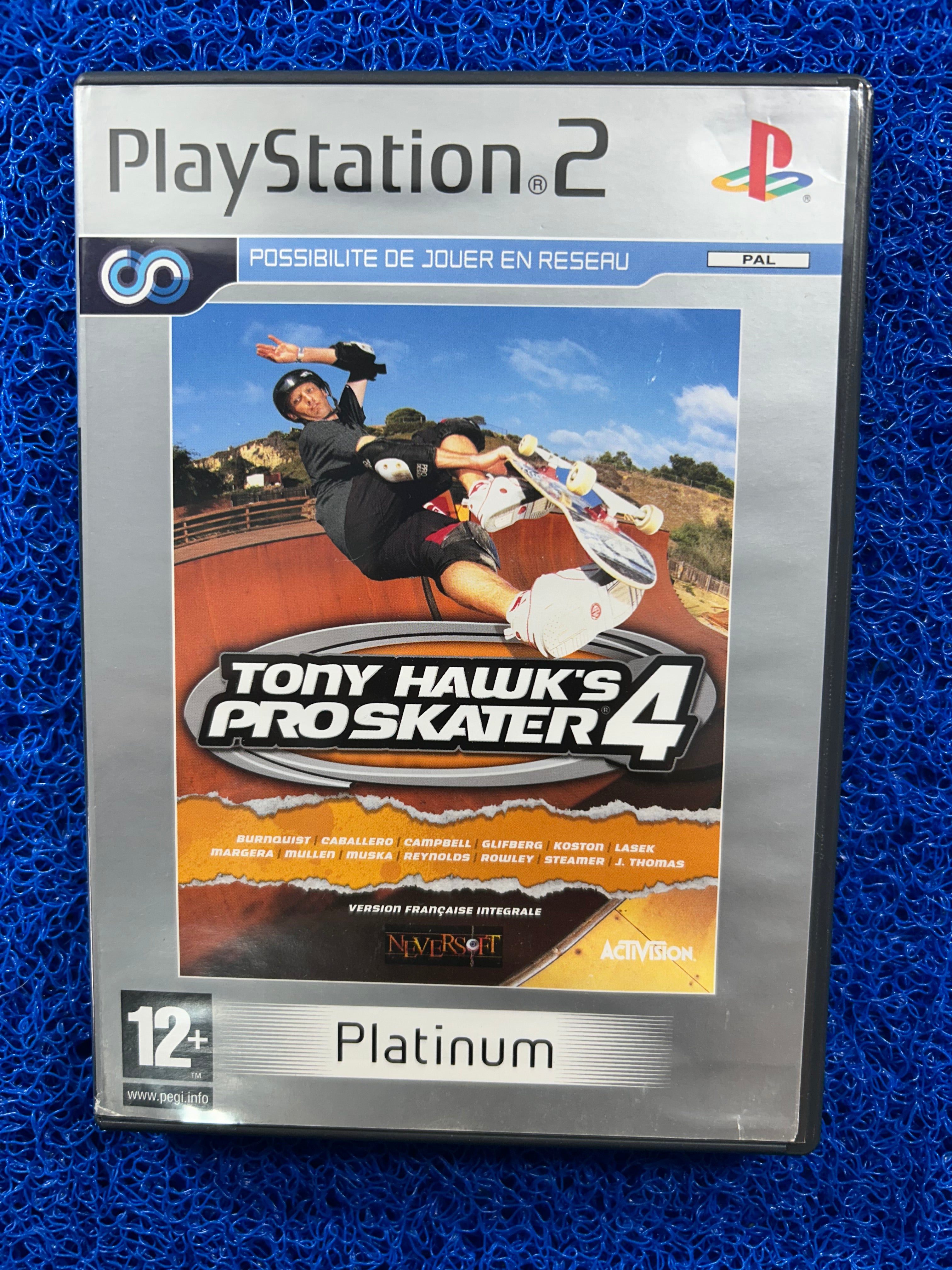 PS2 Tony hawk 4 (E)