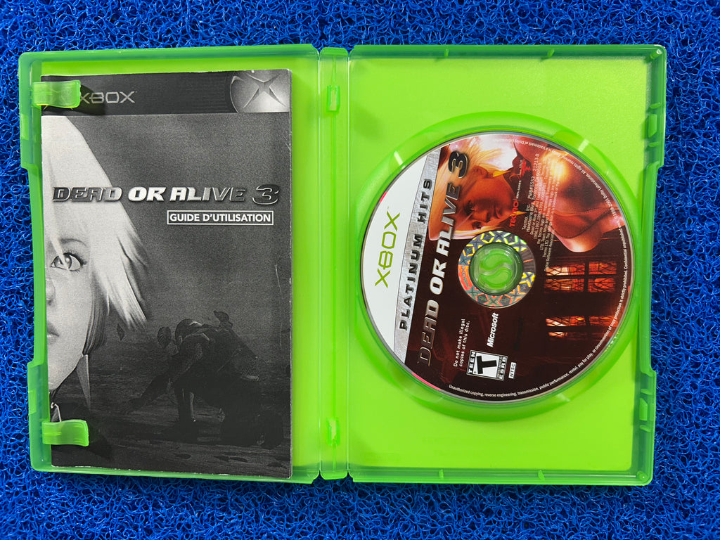 XBOX Dead or alive 3 (A)