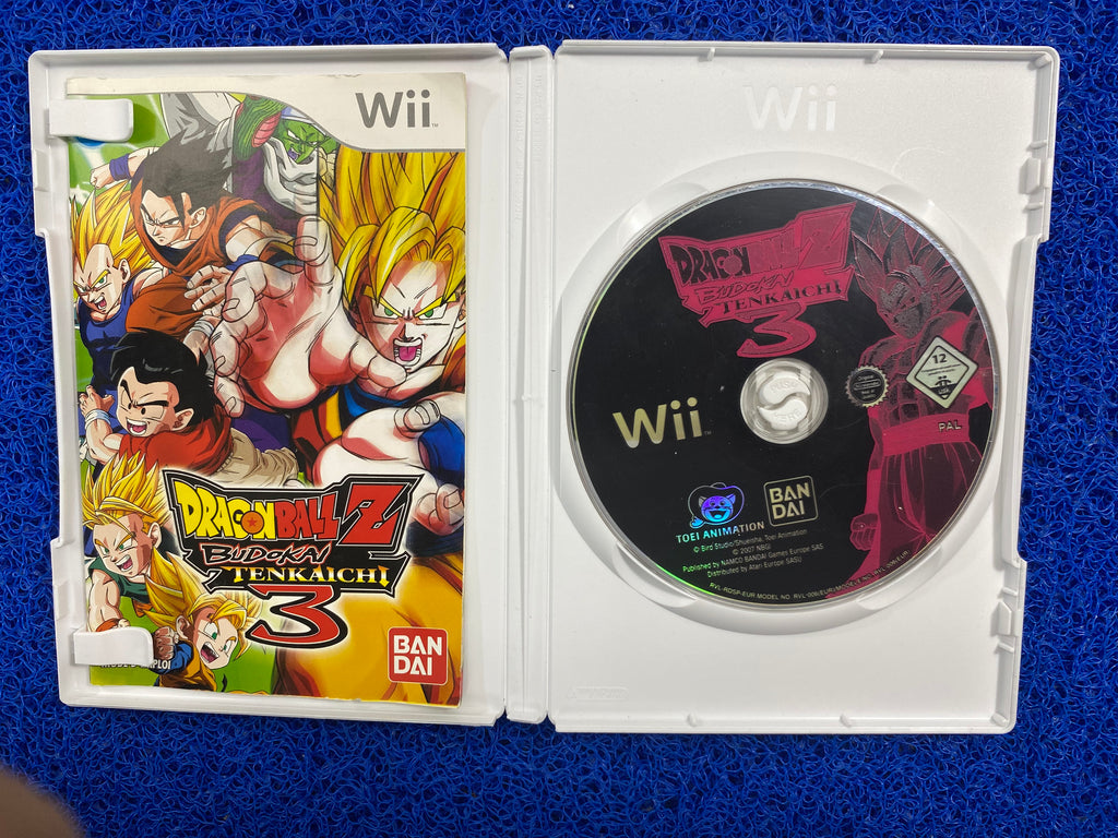 WII# Dragon ball z budokai tenkaichi 3 (E)