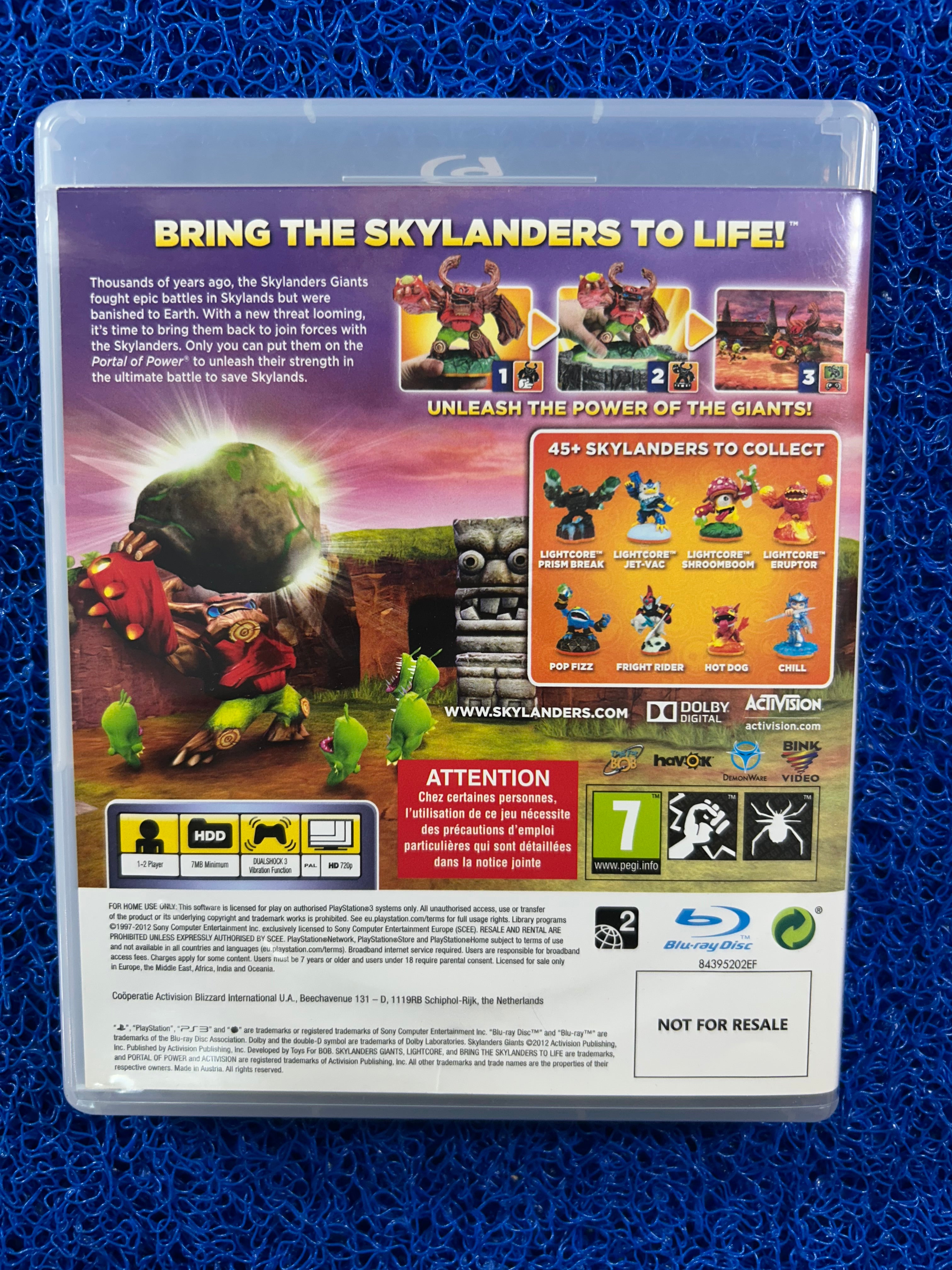 PS3 Skylander giants