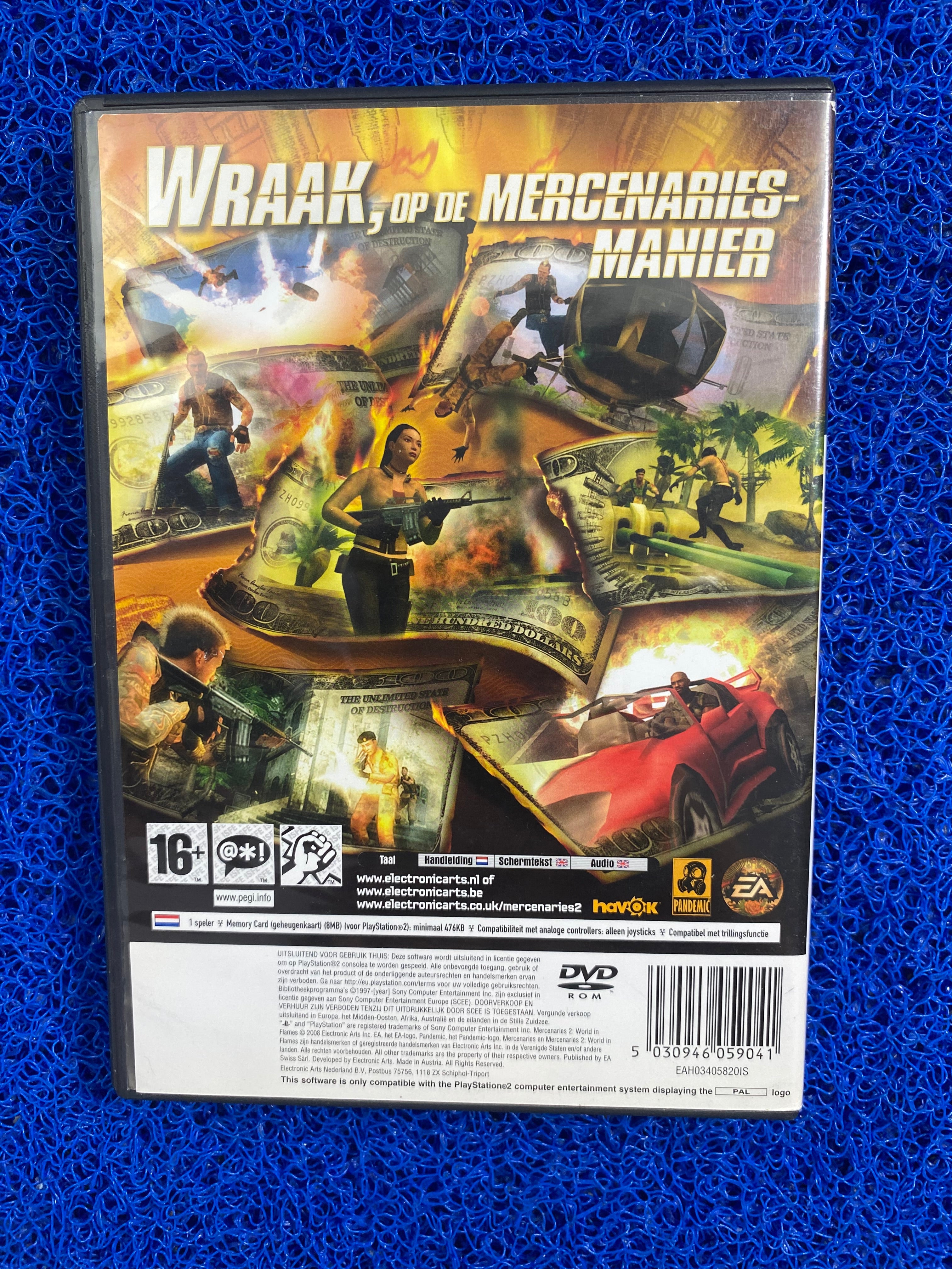 PS2# Mercenaries 2 (E)