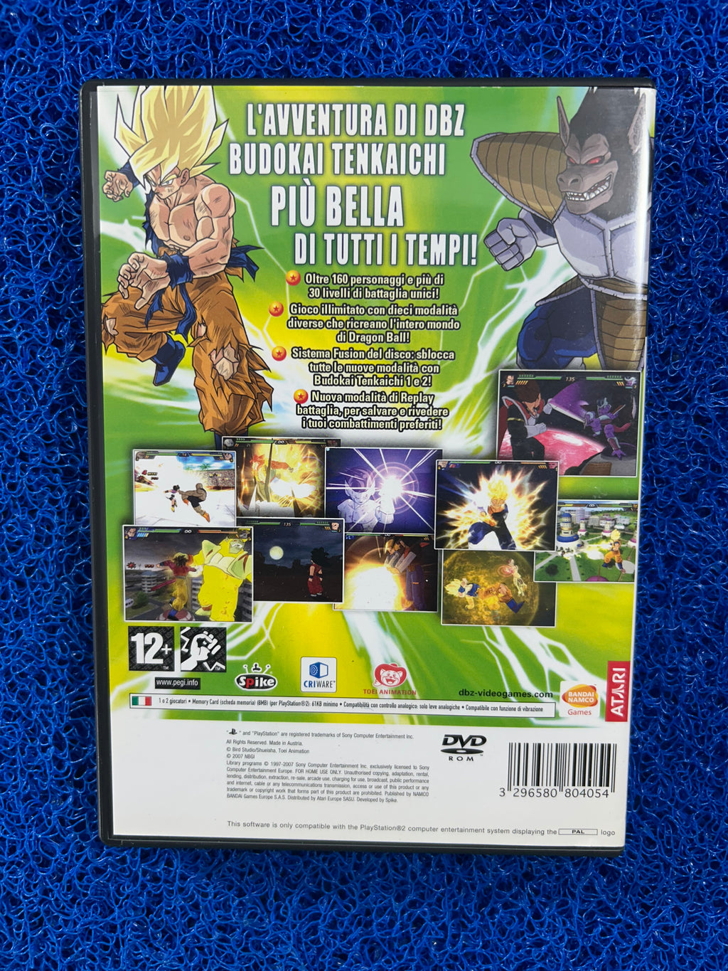 PS2 Dragon ball z budokai tenkaichi 3 (E)