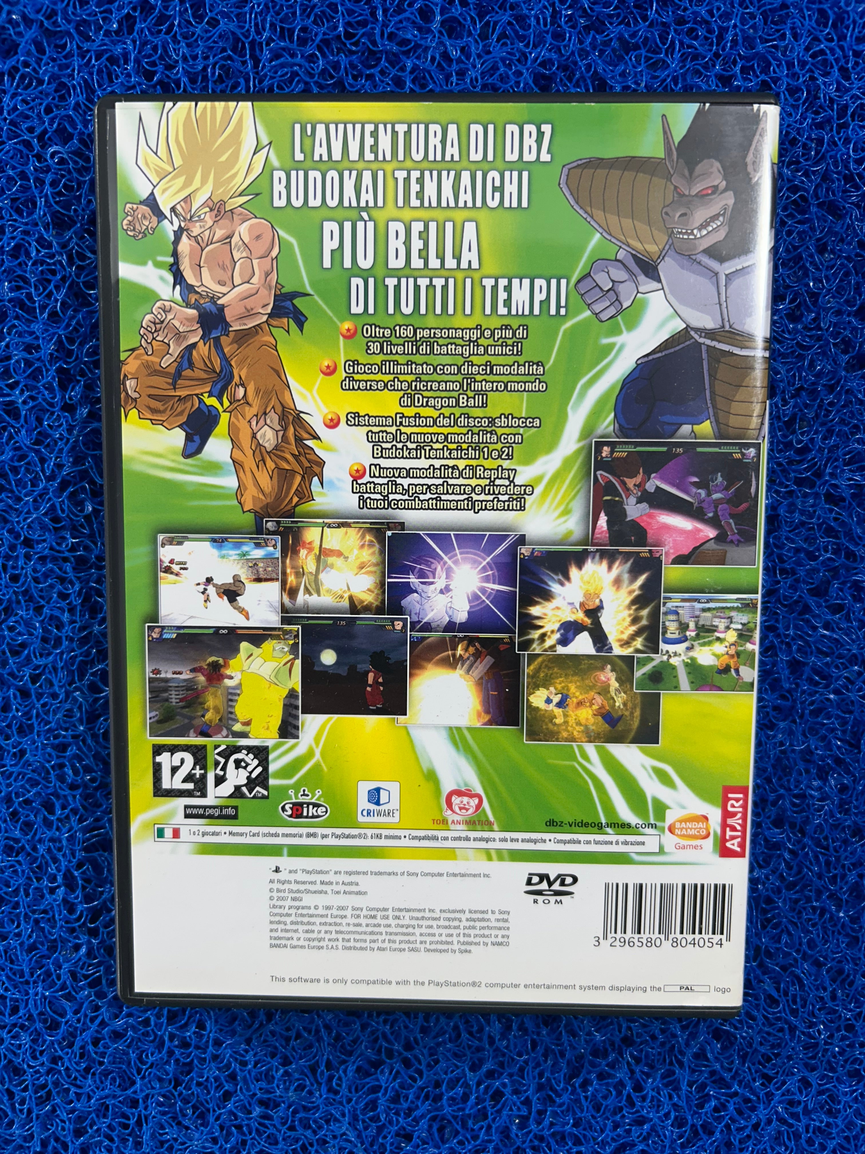 PS2 Dragon ball z budokai tenkaichi 3 (E)
