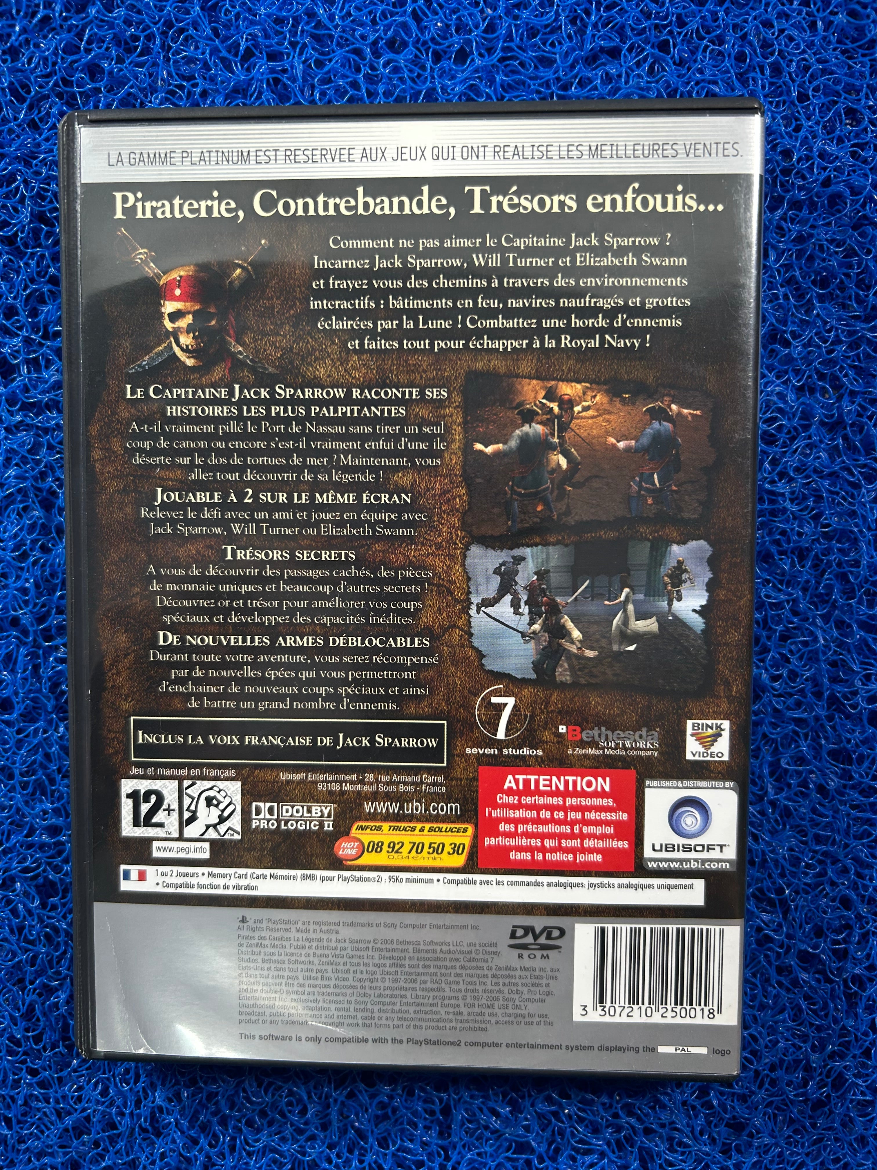PS2 Pirates of caribbean the legend of jack sparrow (E)
