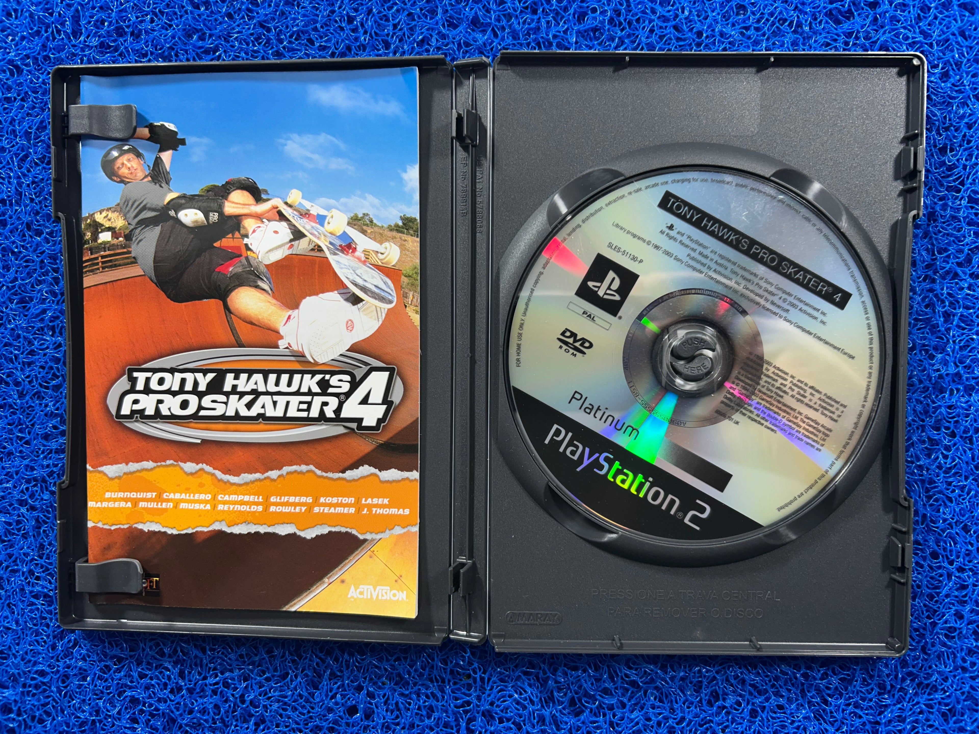 PS2 Tony hawk 4 (E)