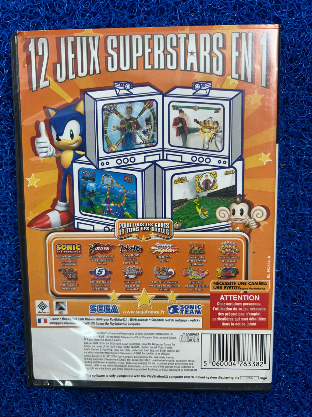 PS2 Sega superstars (E)