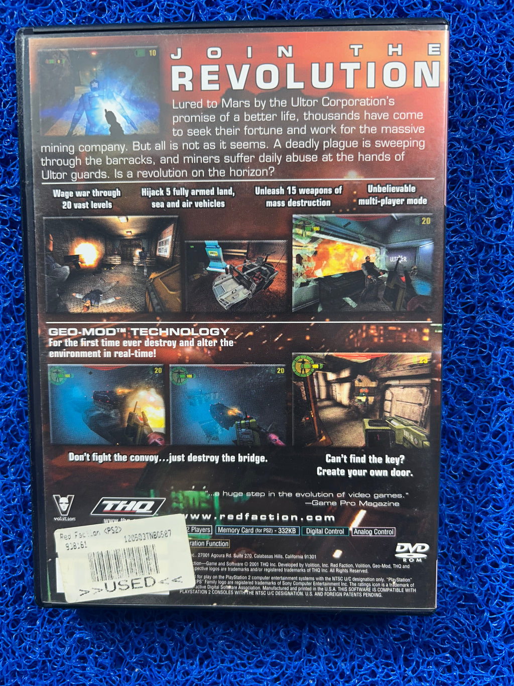PS2 Red faction (A)