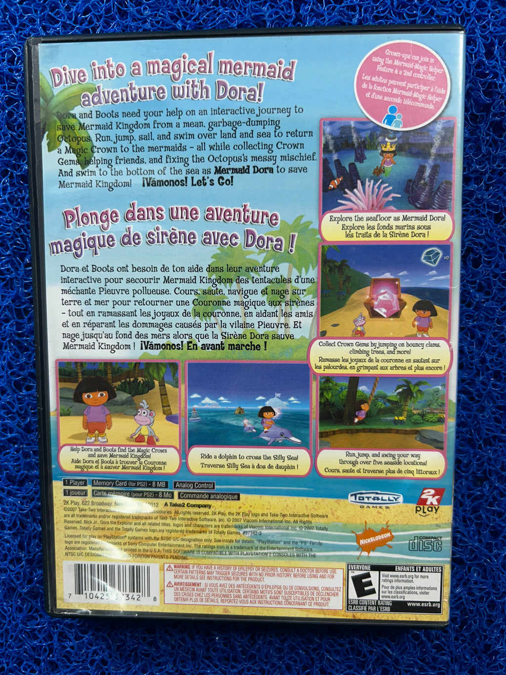 PS2 Dora saves the mermaids (A)