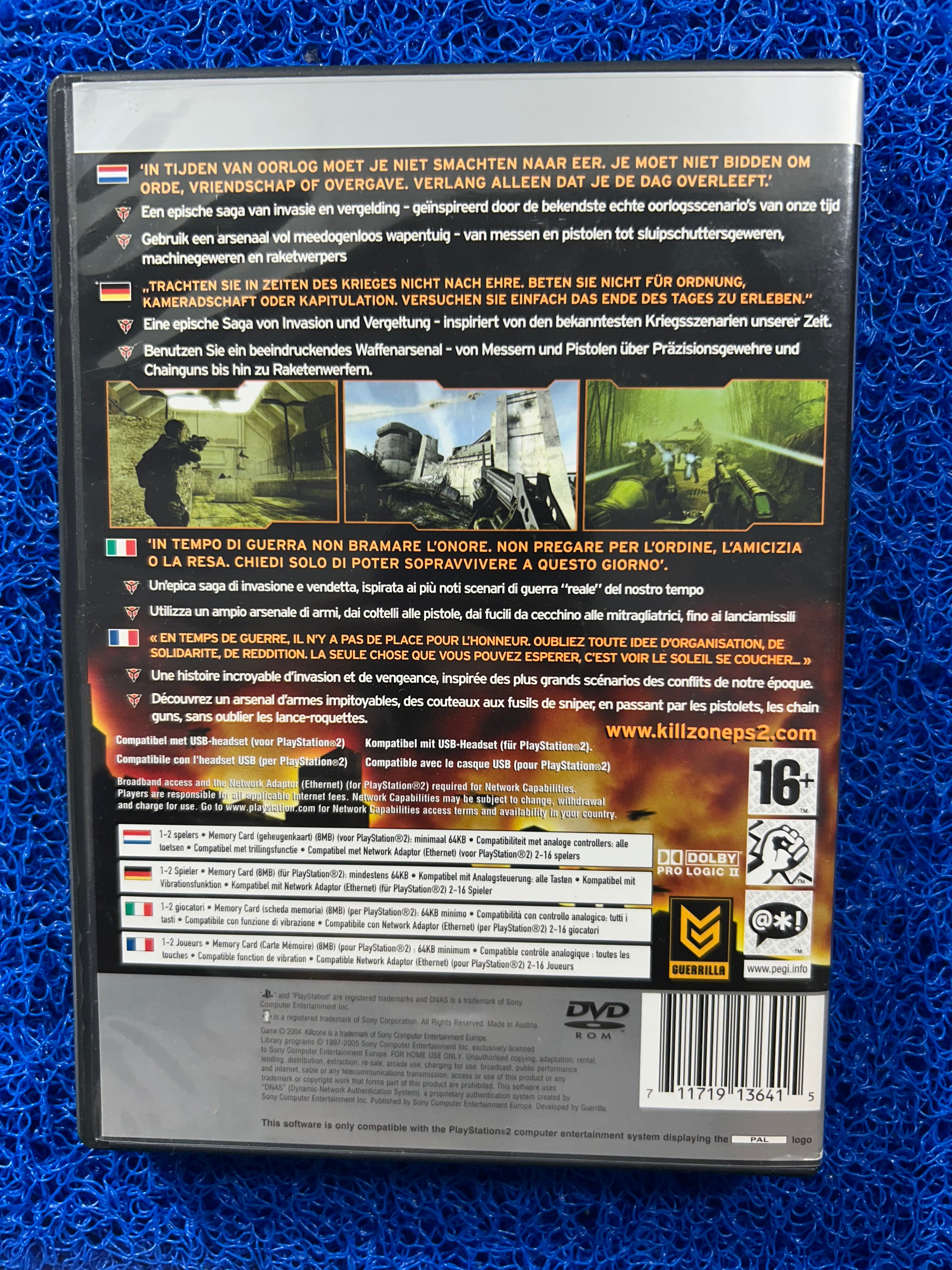 PS2 Killzone (E)