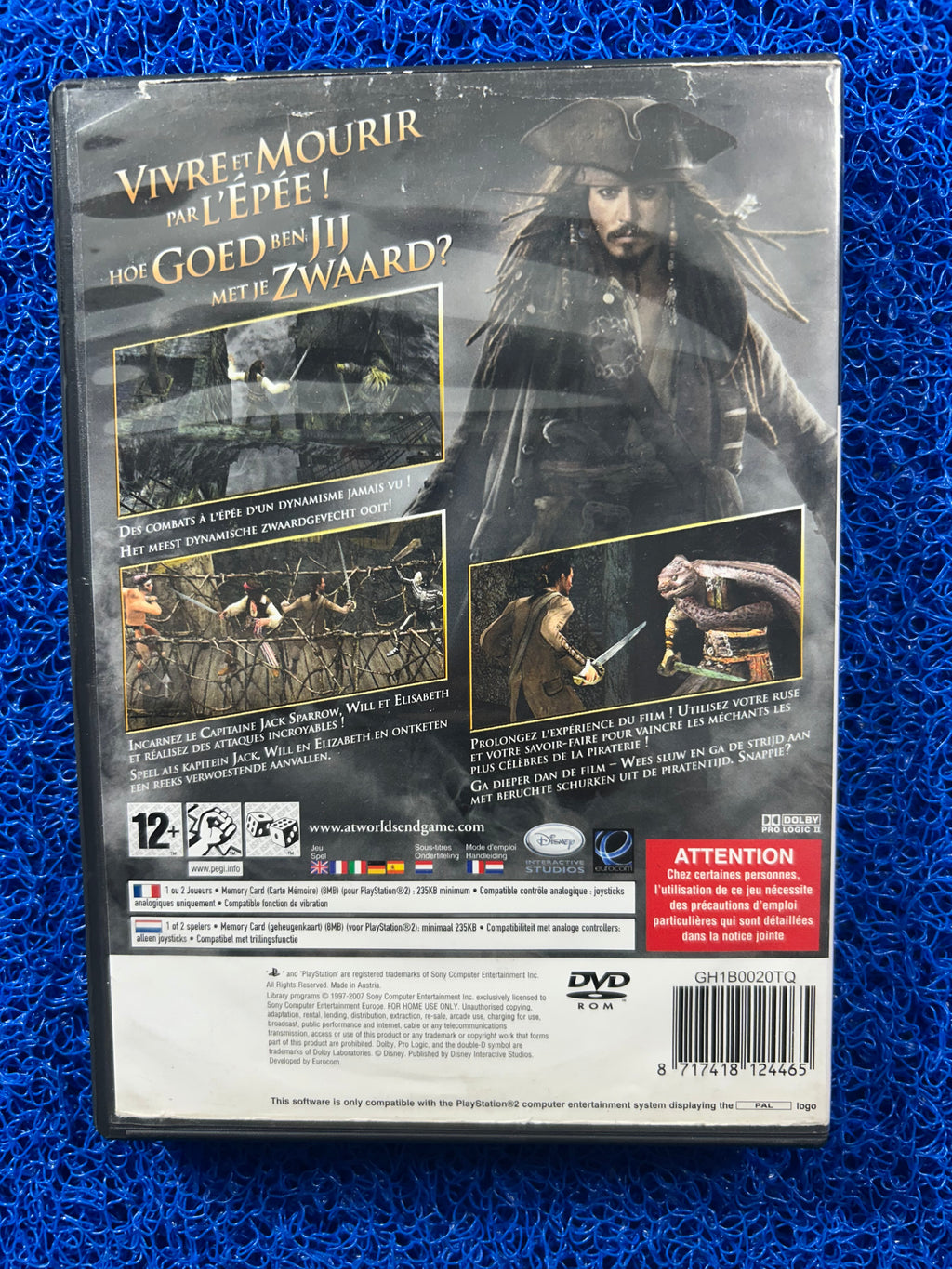 PS2 Pirates of caribbean at worlds end (E)