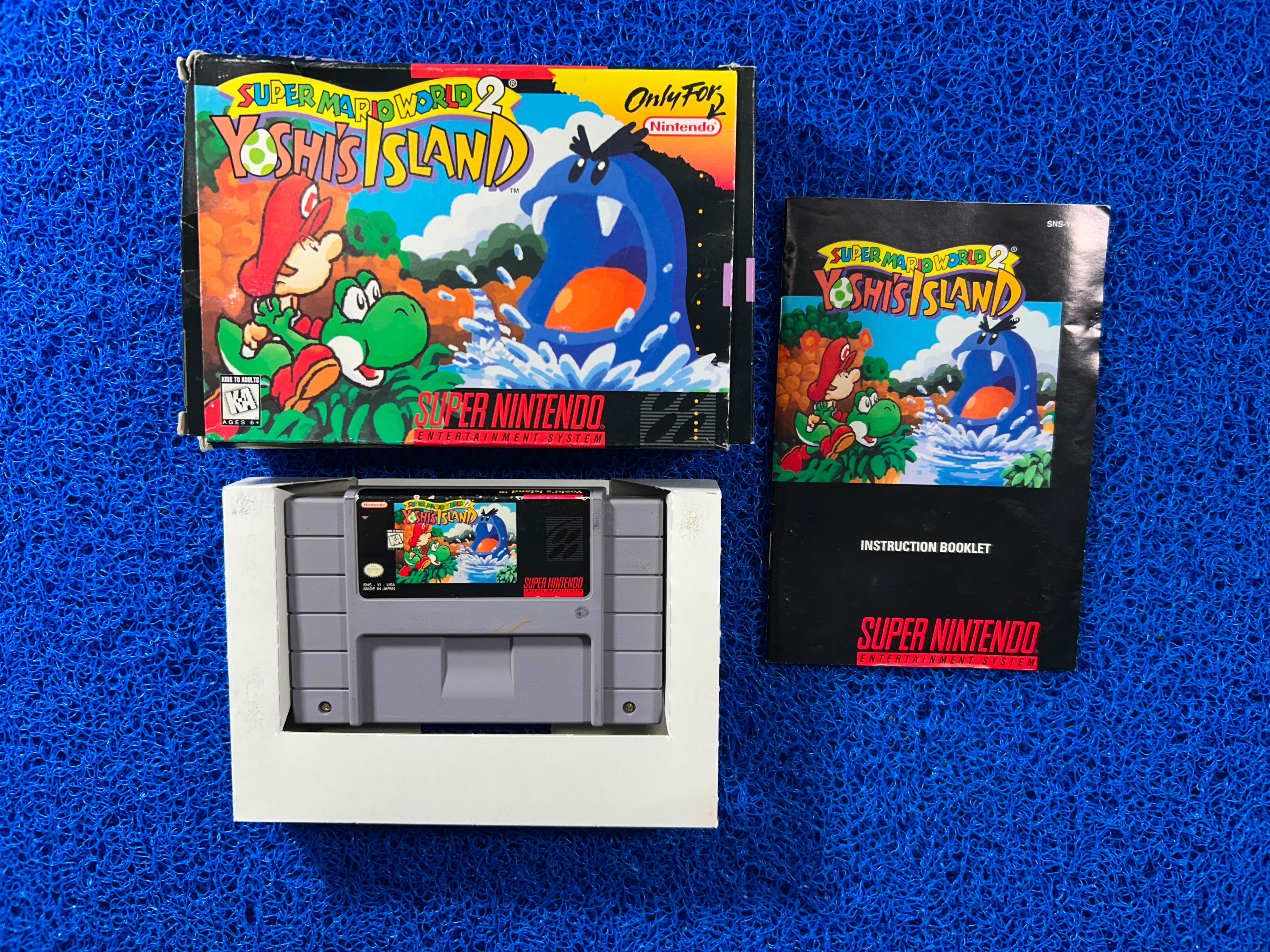SNES Box Yoshi island (A)