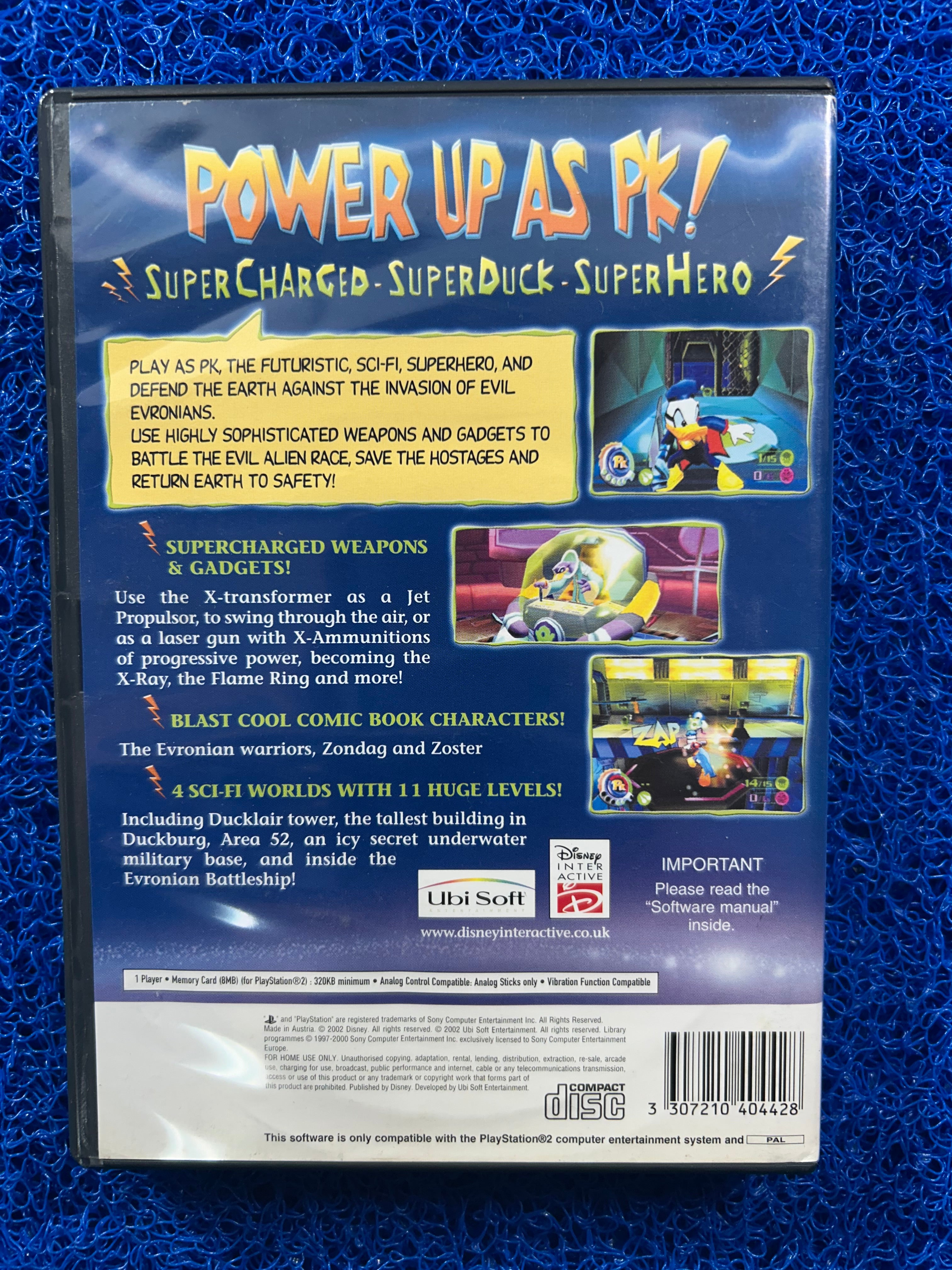 PS2 Donald duck Power duck (E)
