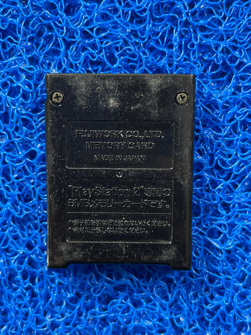 ACESSÓRIOS Memory card de ps2 preto com detalhe dourado