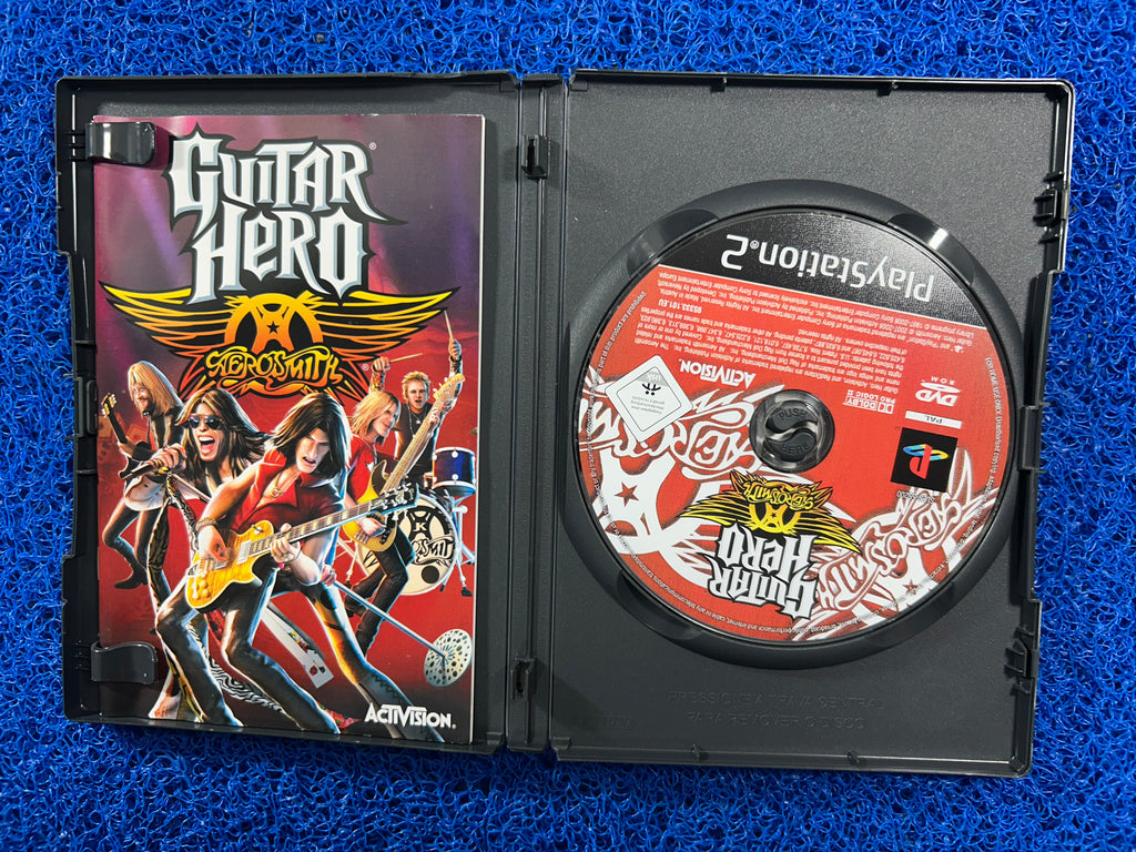 PS2# Guitar hero aerosmith (E)
