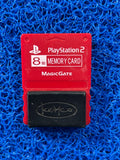 ACESSÓRIOS Memory card de ps2 vermelho kemco (J)