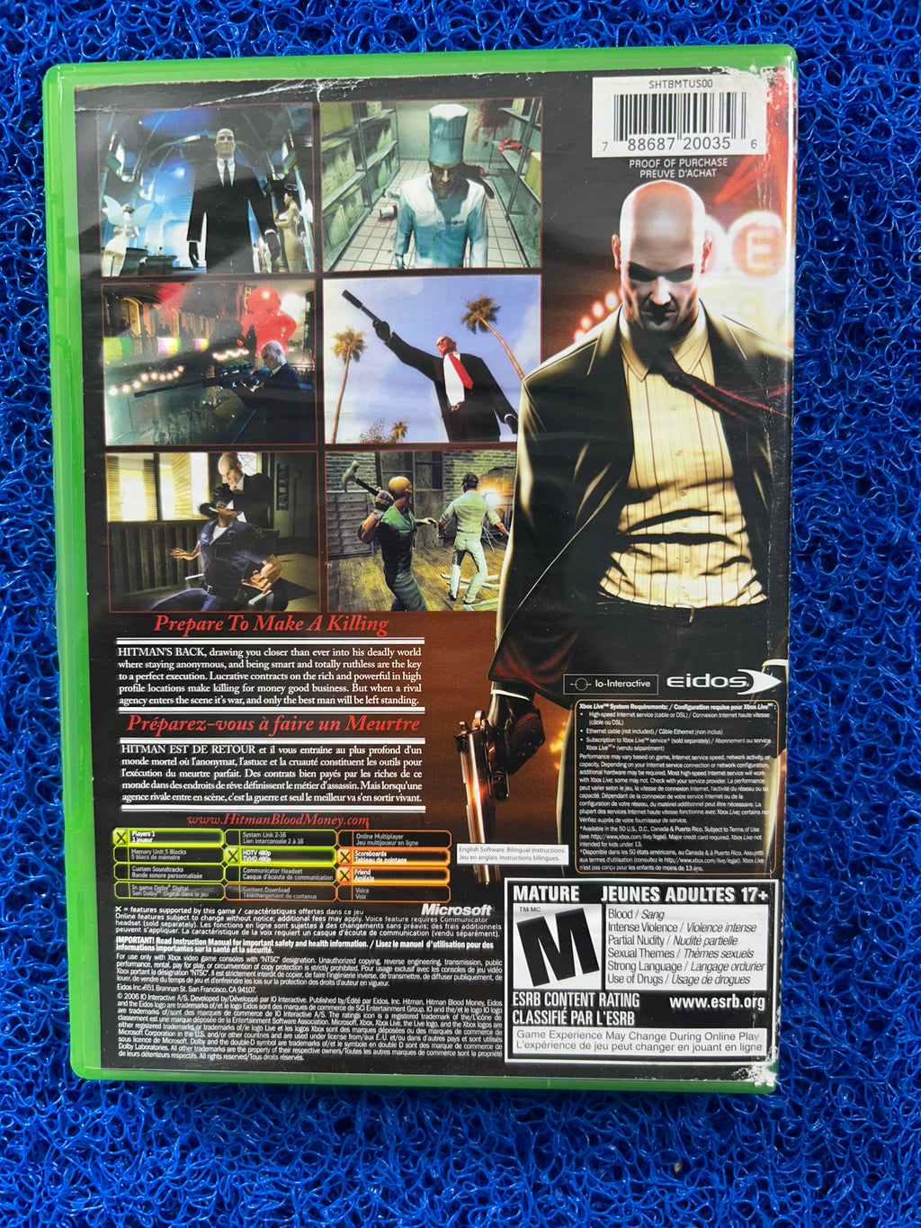 XBOX Hitman (A)