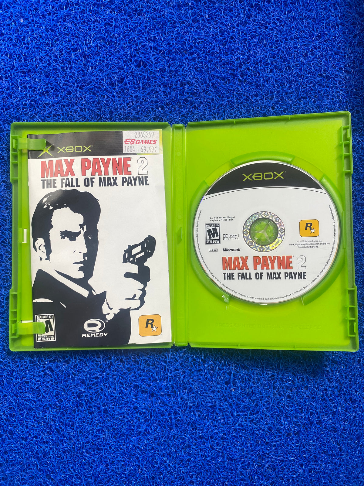 XBOX# Max payne 2 (A)