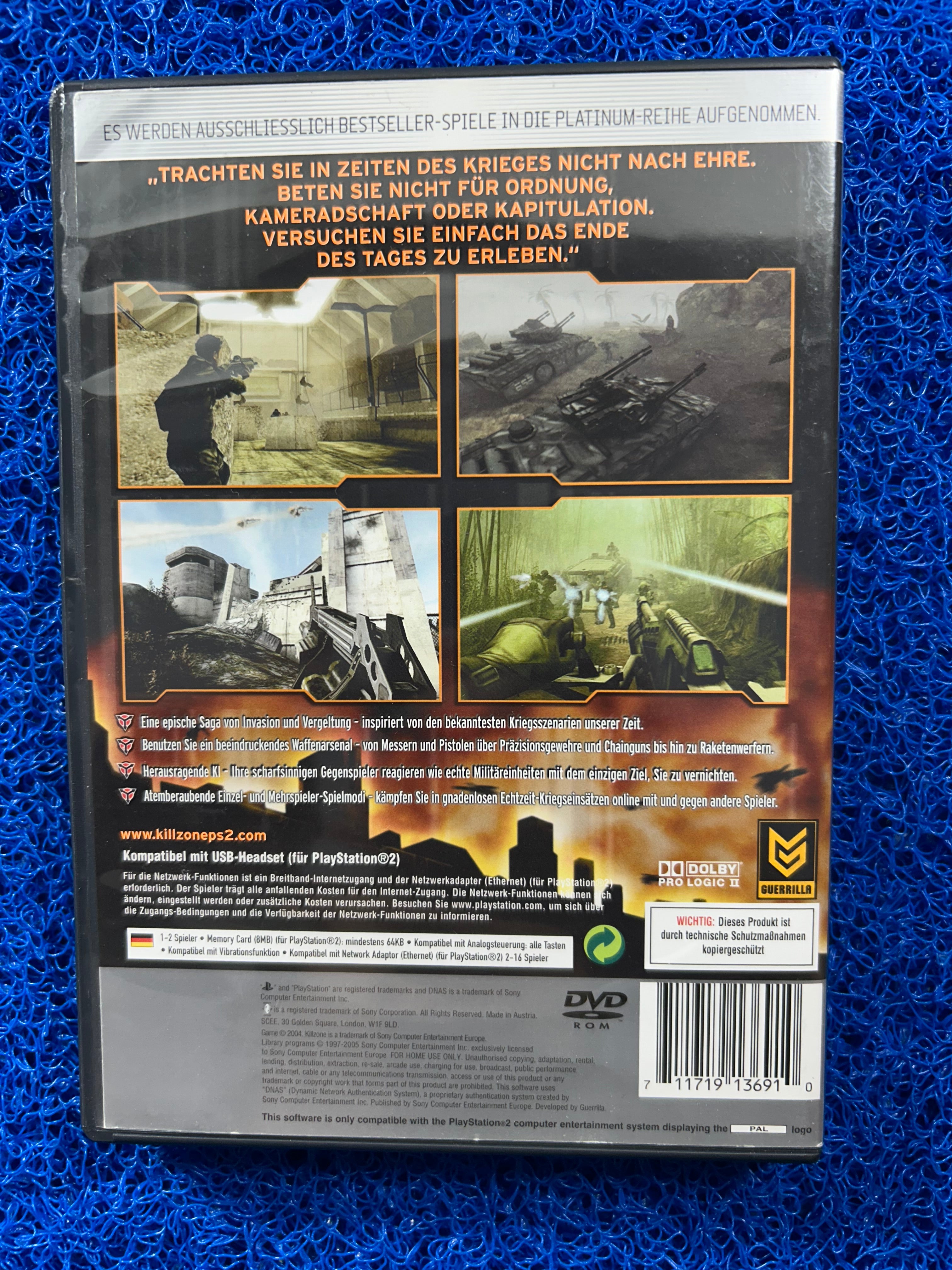 PS2 Killzone (E)