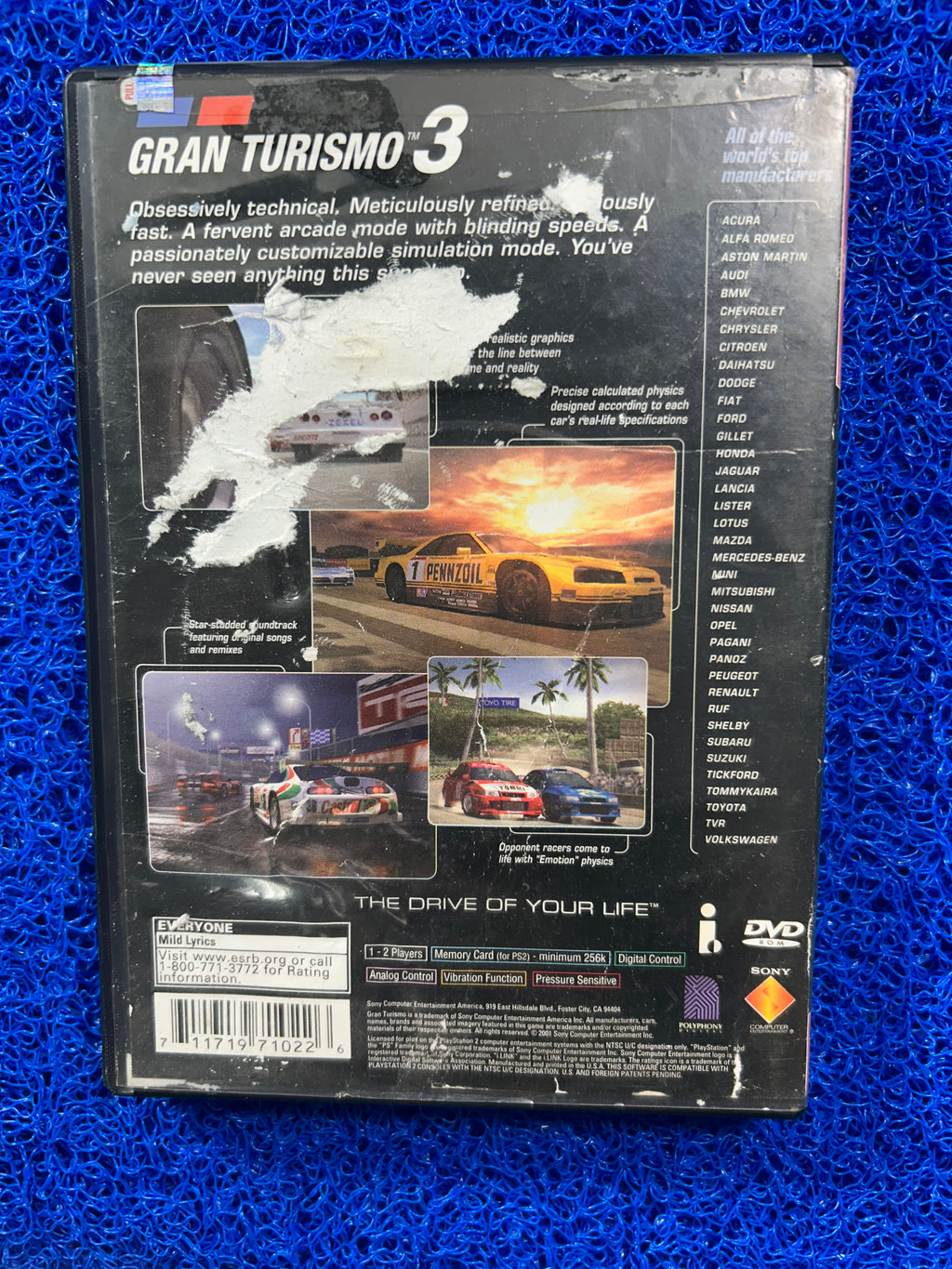 PS2 Gran turismo 3 (A)