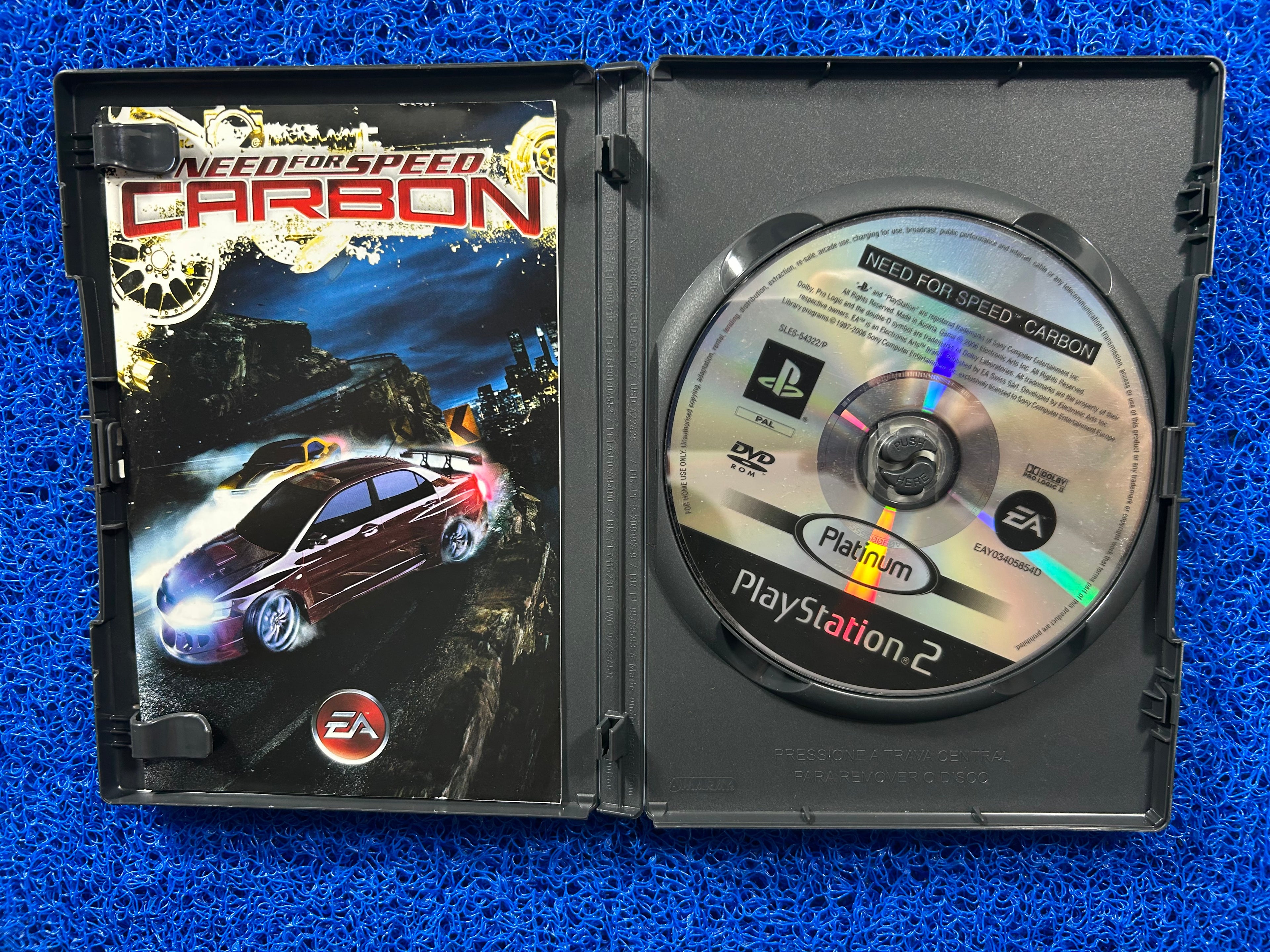 PS2 Need for speed carbon (E)