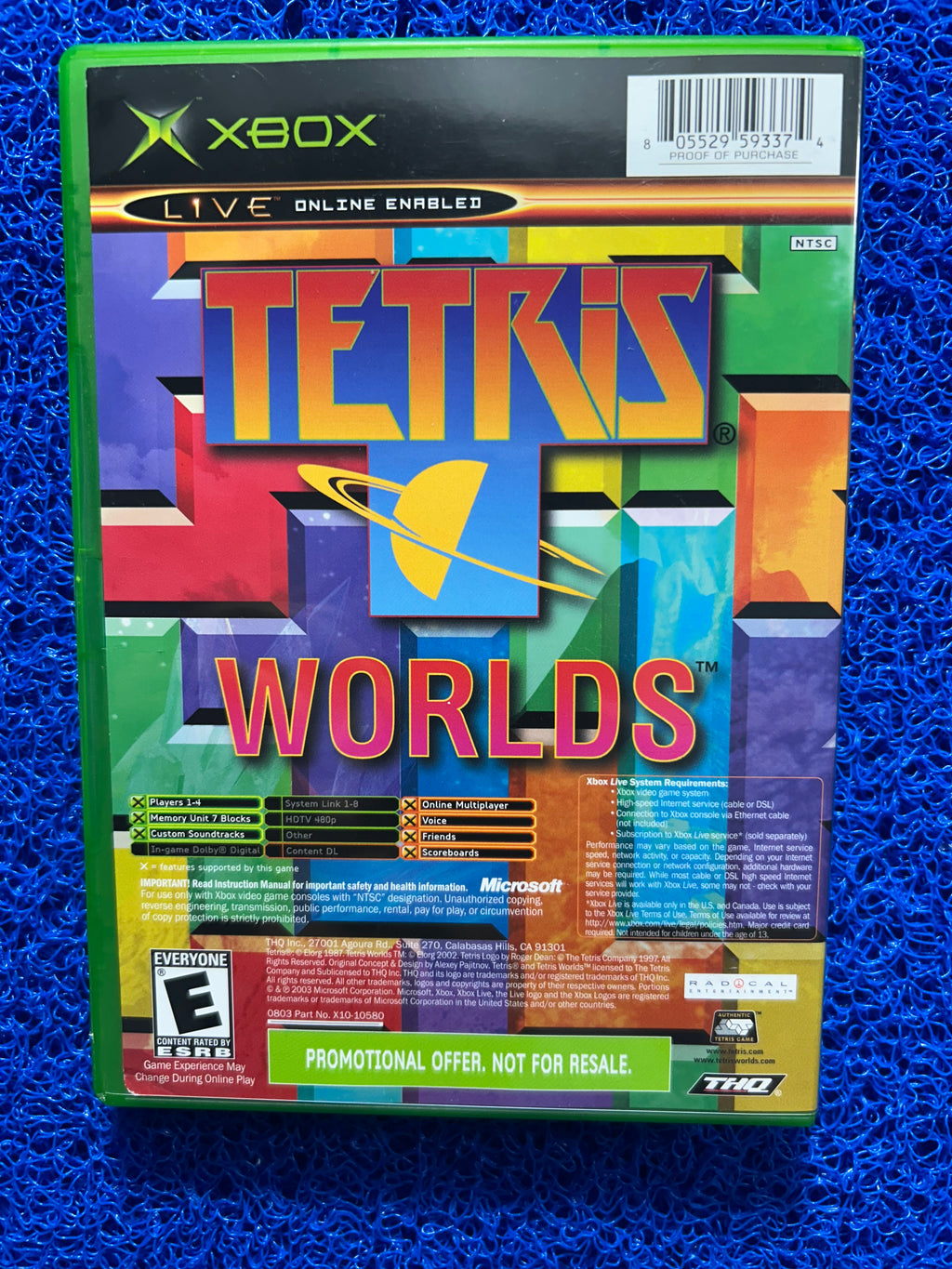 XBOX Star wars the clone wars+tetris (A)