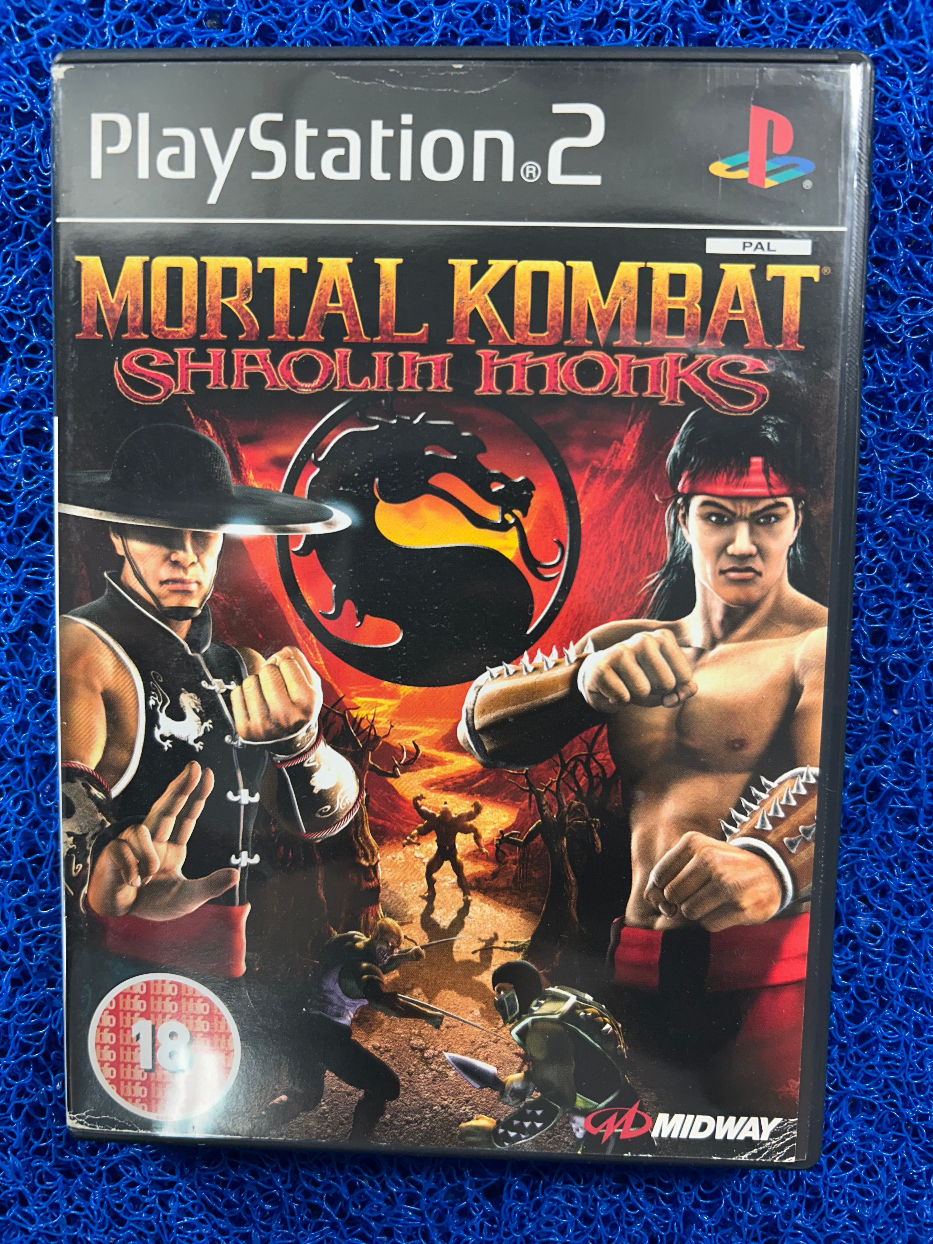 PS2 Mortal kombat shaolin monks (E)