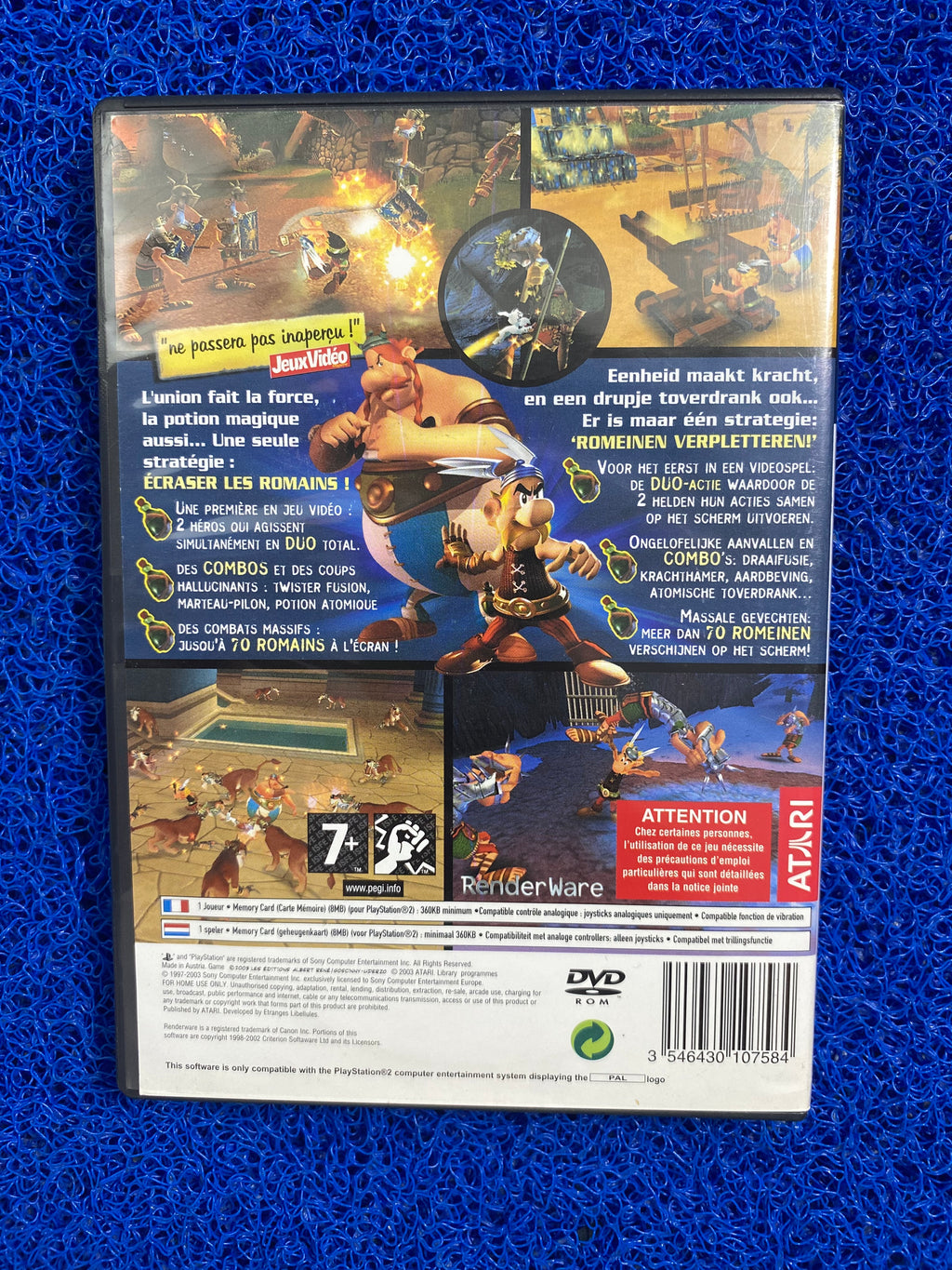 PS2# Asterix and obelix xxl (E)
