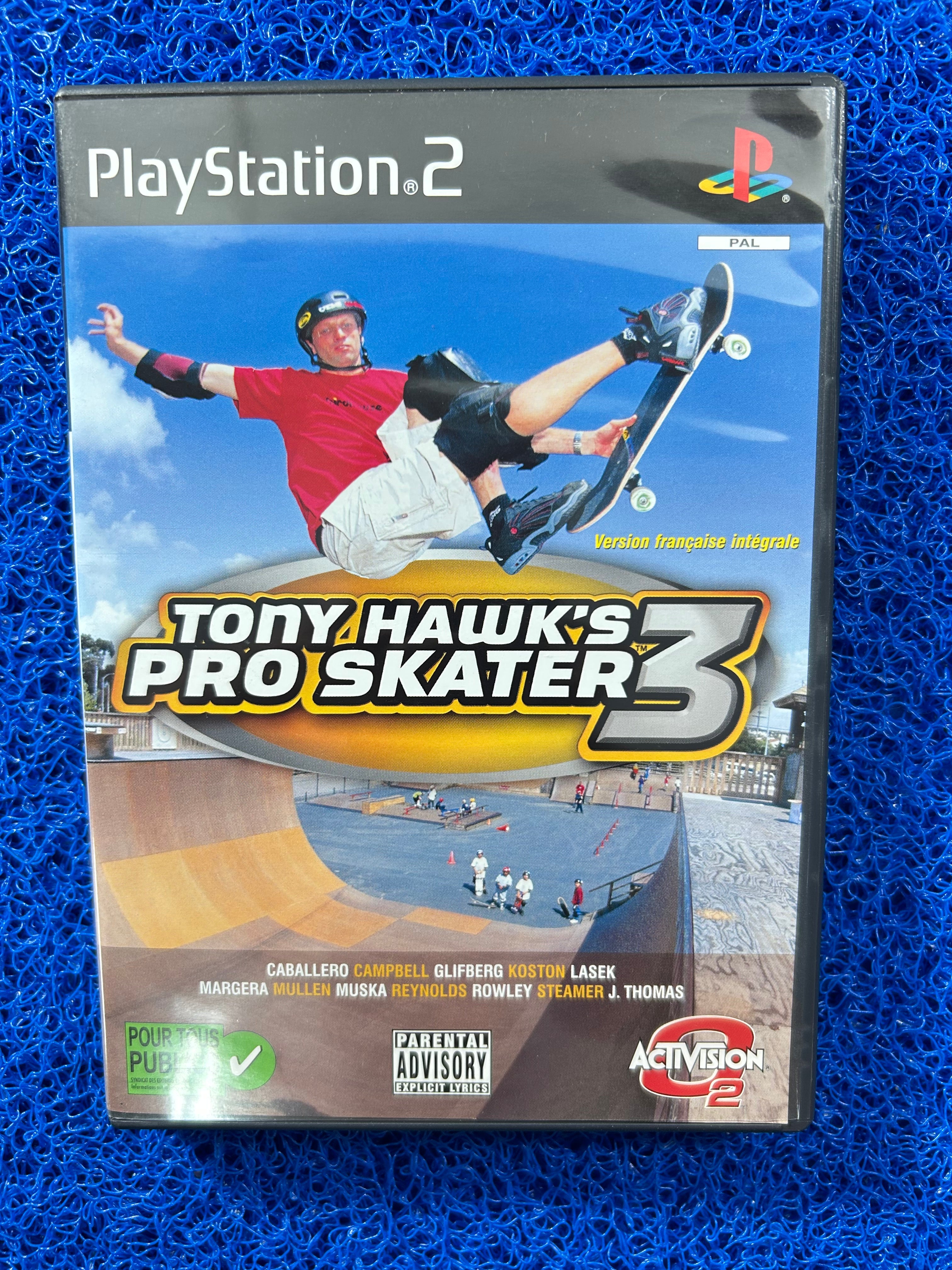 PS2 Tony hawk’s 3 (E)