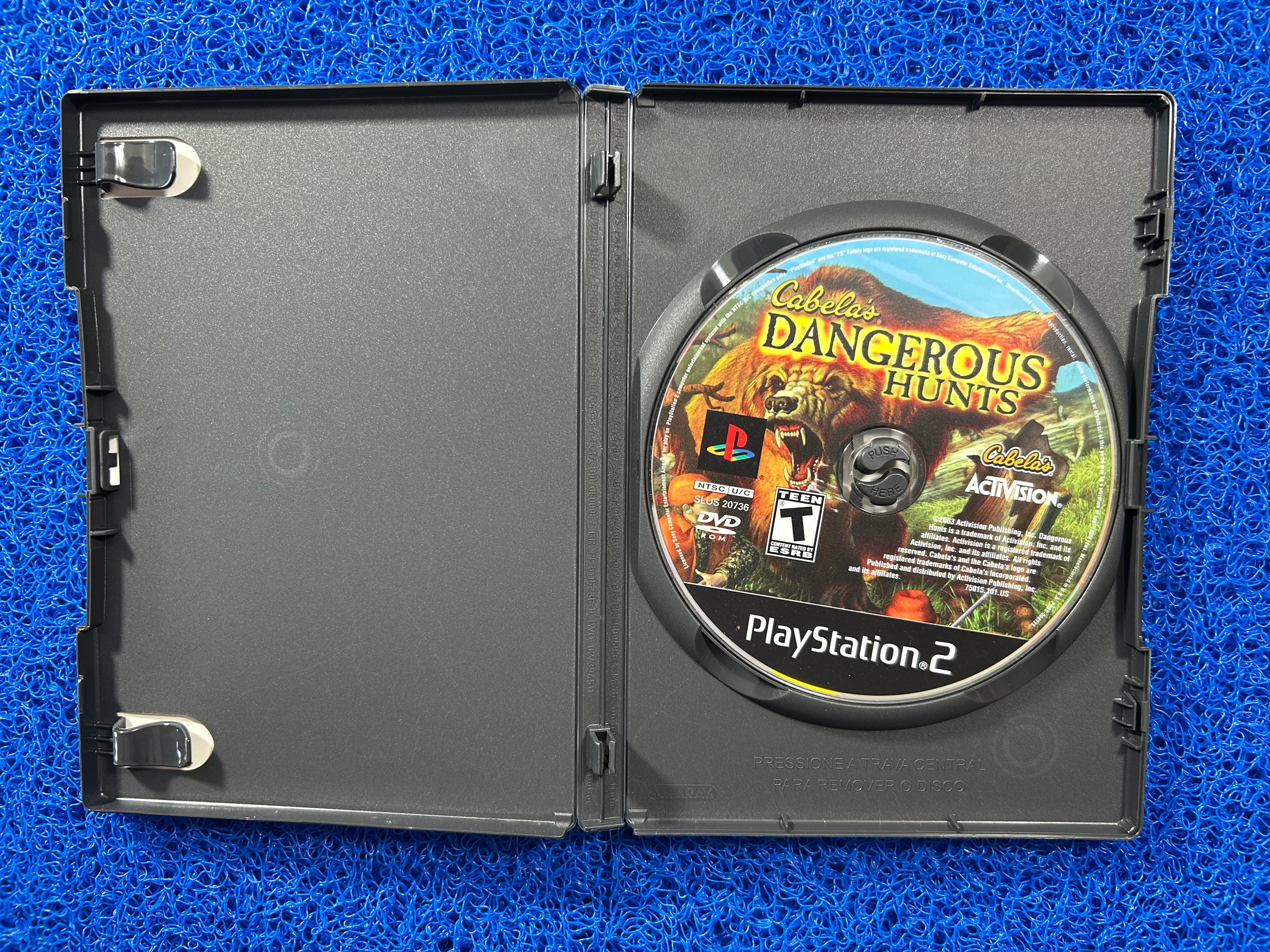 PS2 Cabela’s dangerous hunts (A)