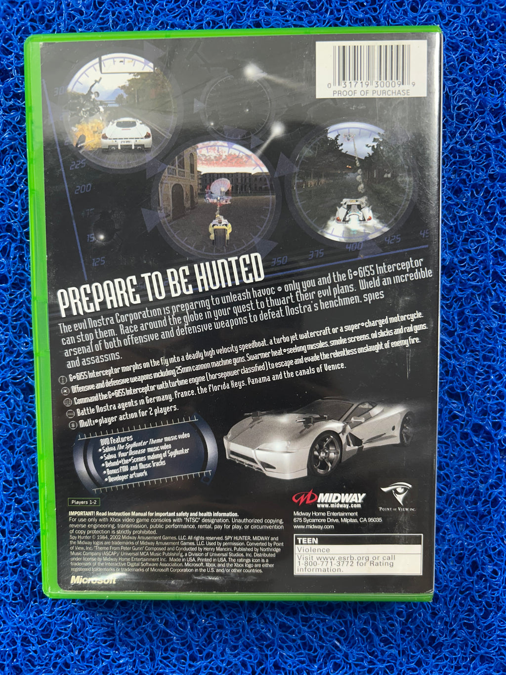 XBOX Spyhunter (A)