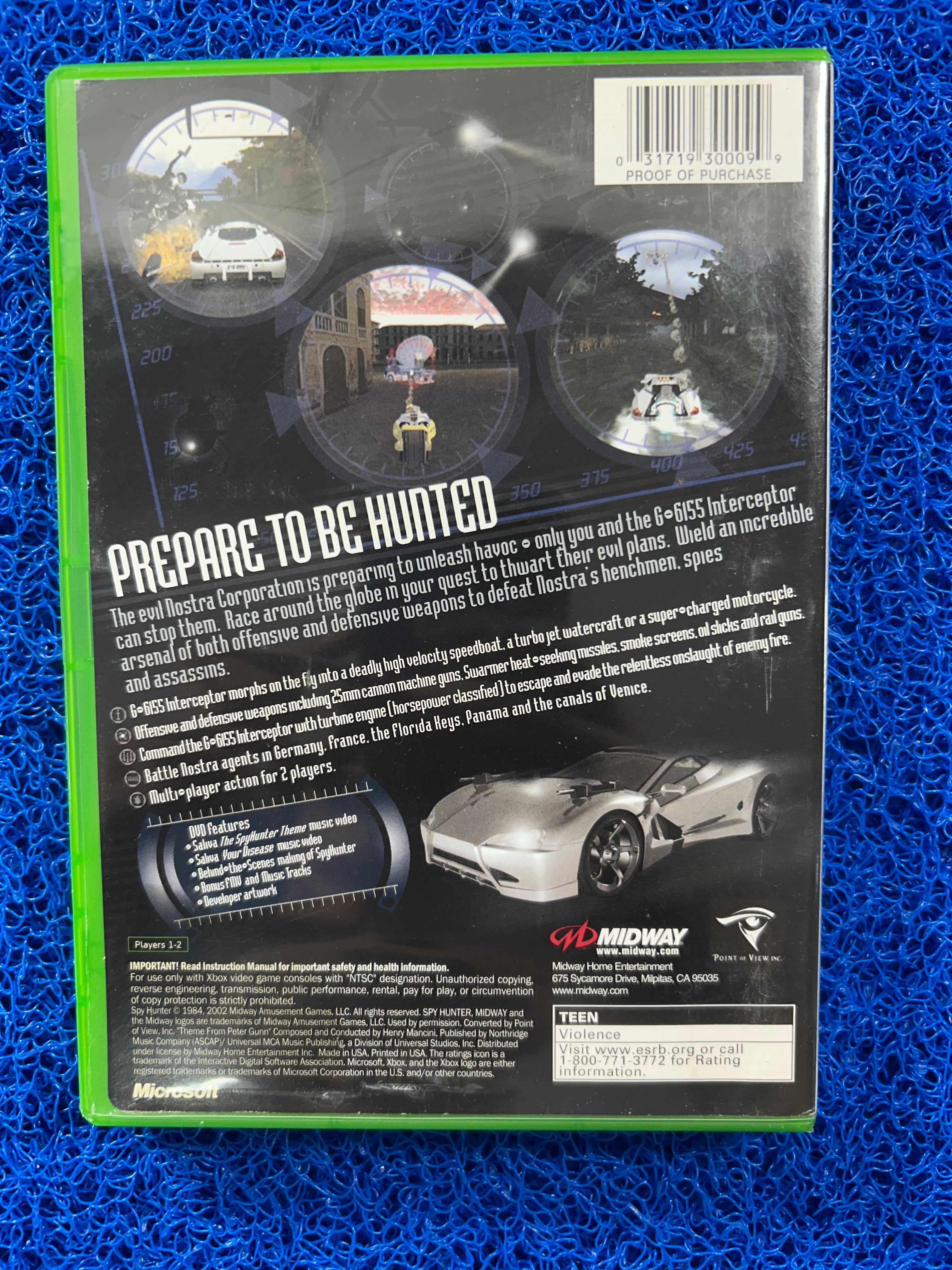 XBOX Spyhunter (A)