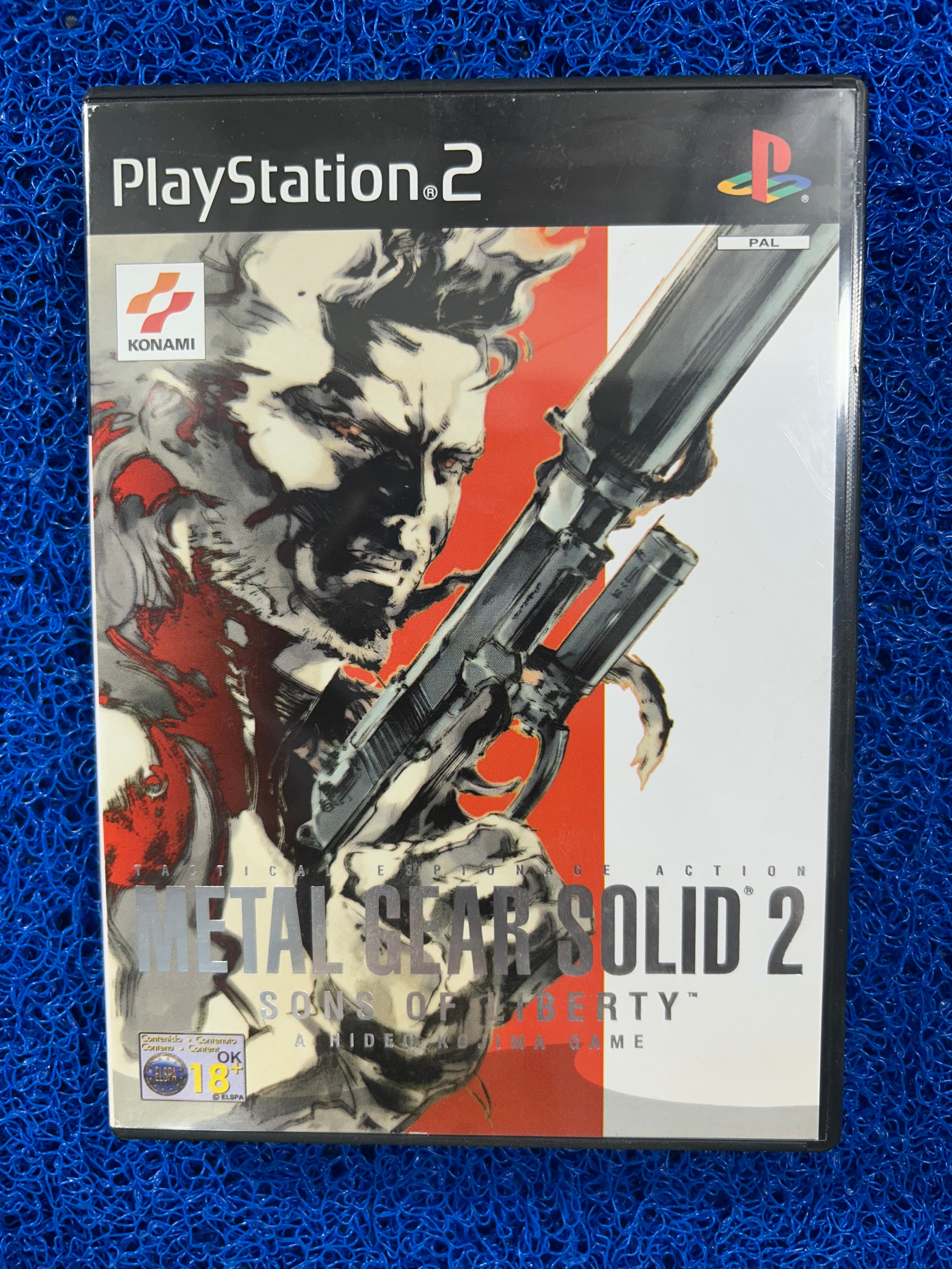 PS2# Metal gear solid 2 (E)