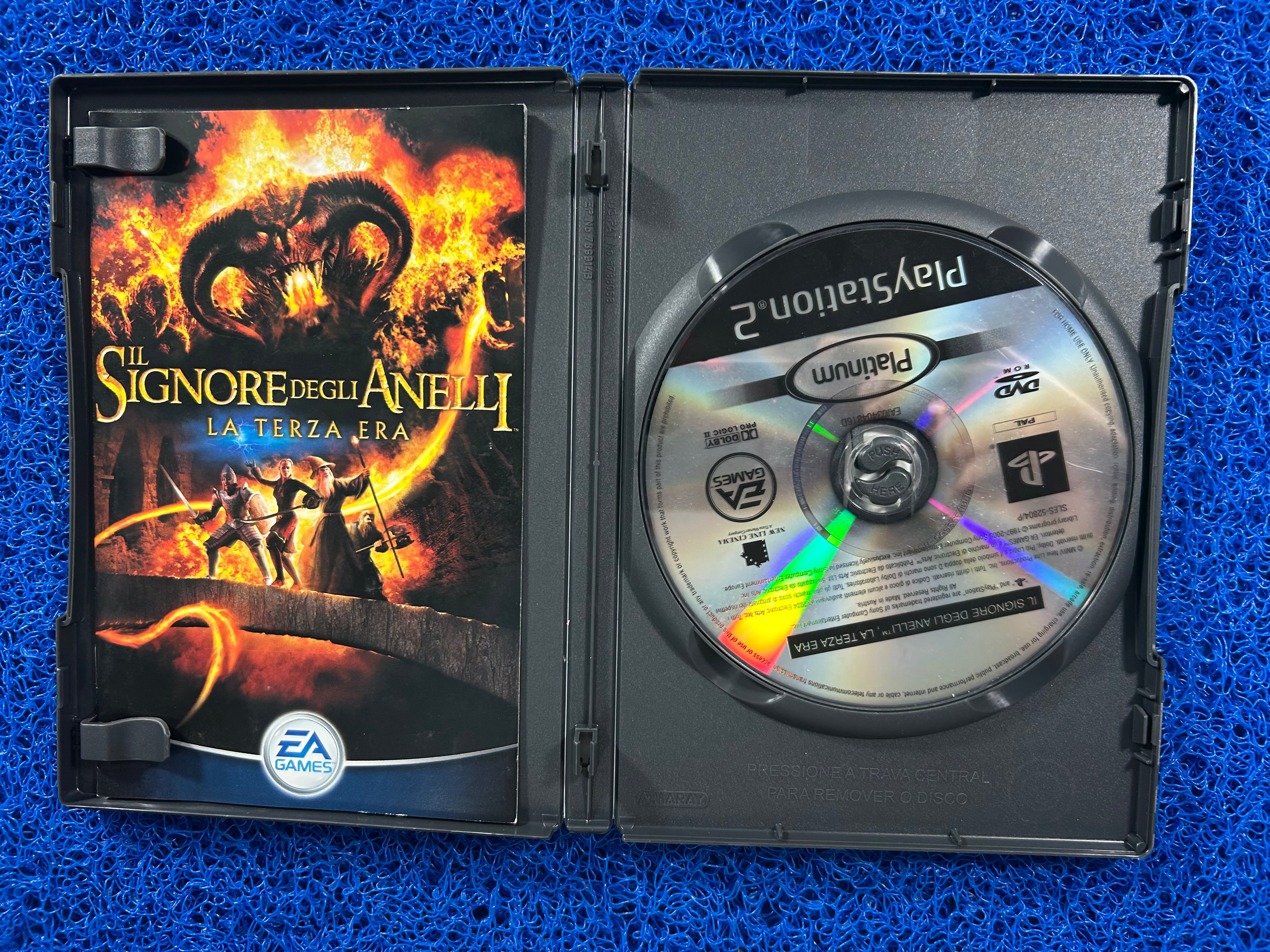PS2 The lord of the rings the third age (E)