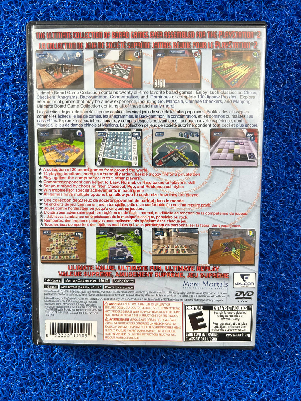 PS2 Ultimate board game collection (A)