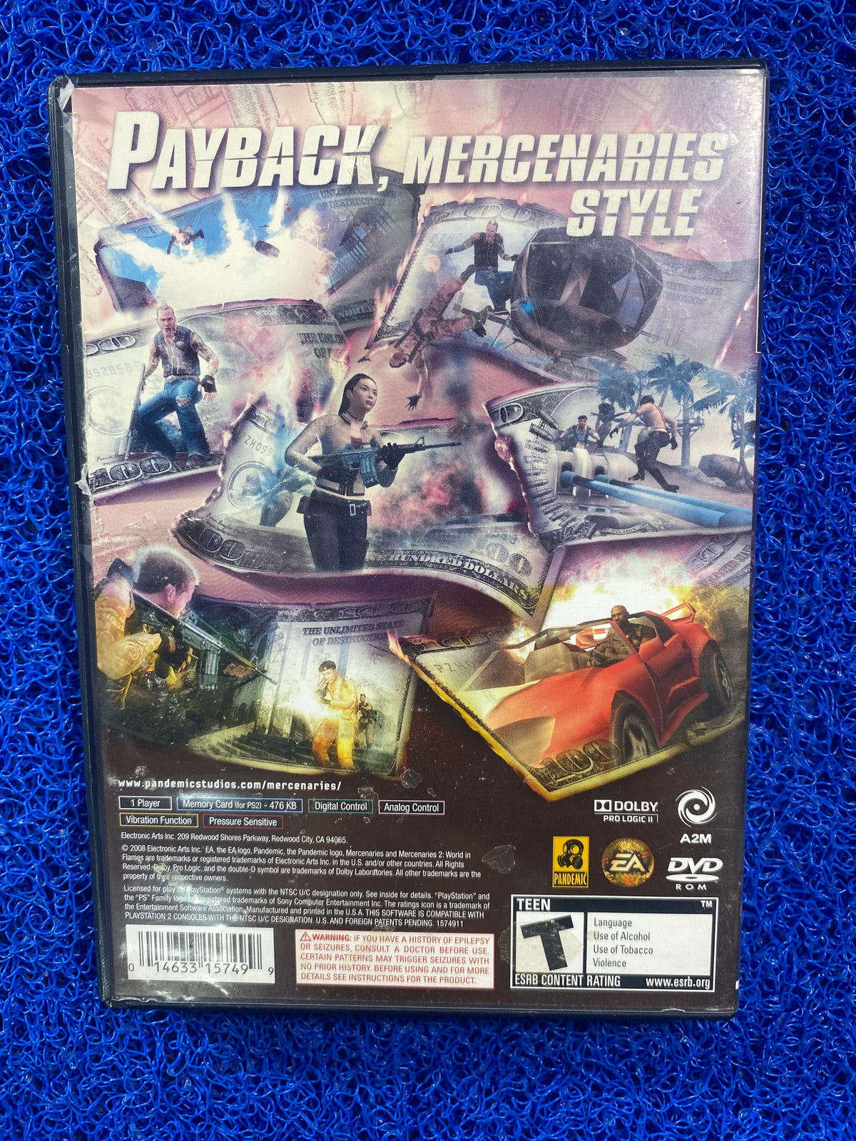 PS2# Mercenaries 2 (A)