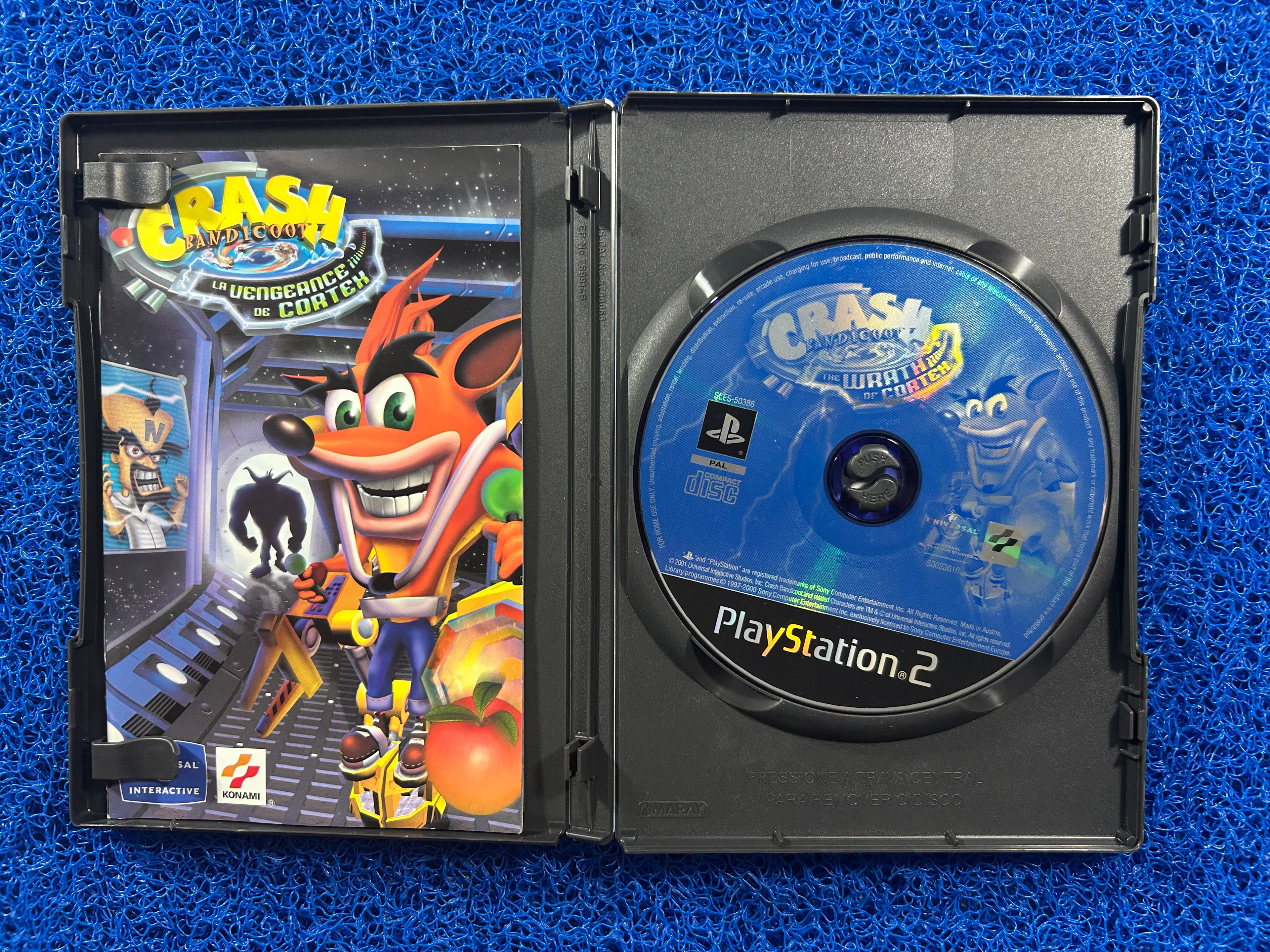 PS2 Crash bandicoot wrath of cortex (E)
