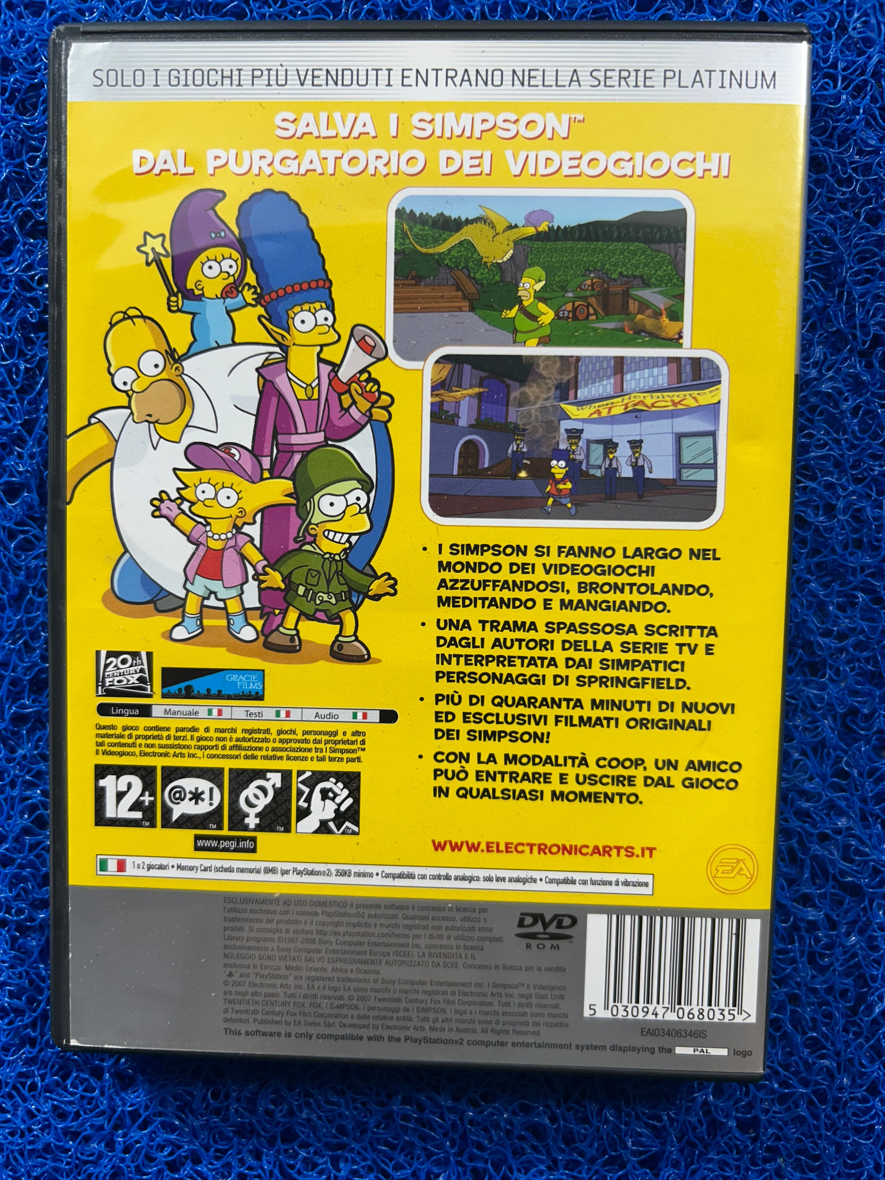 PS2 The Simpsons (E)