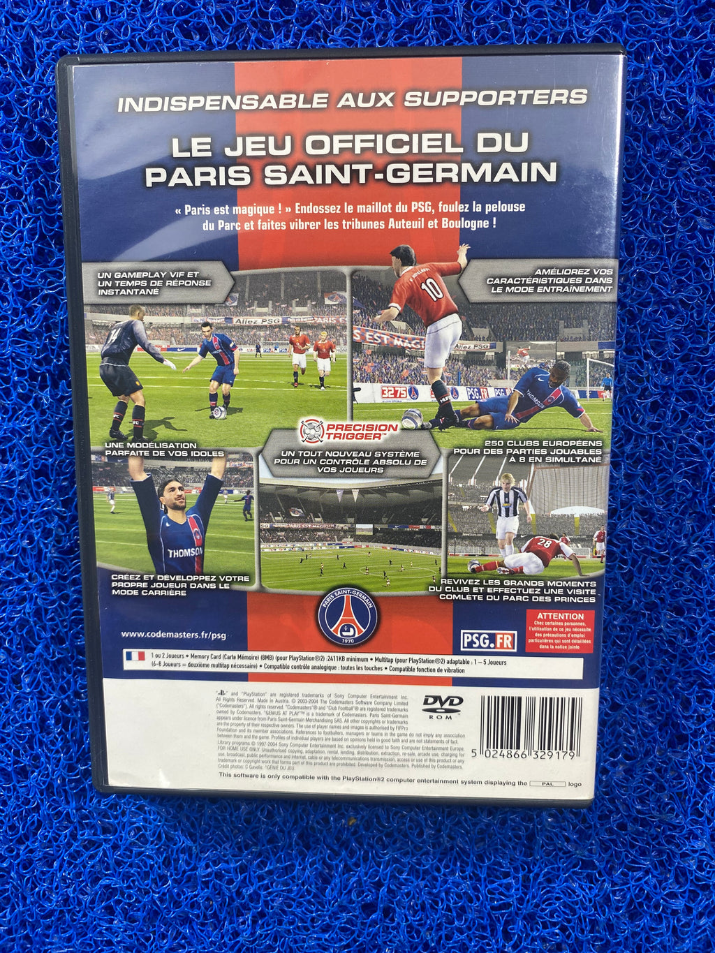 PS2# PSG Club football 2005 (E)