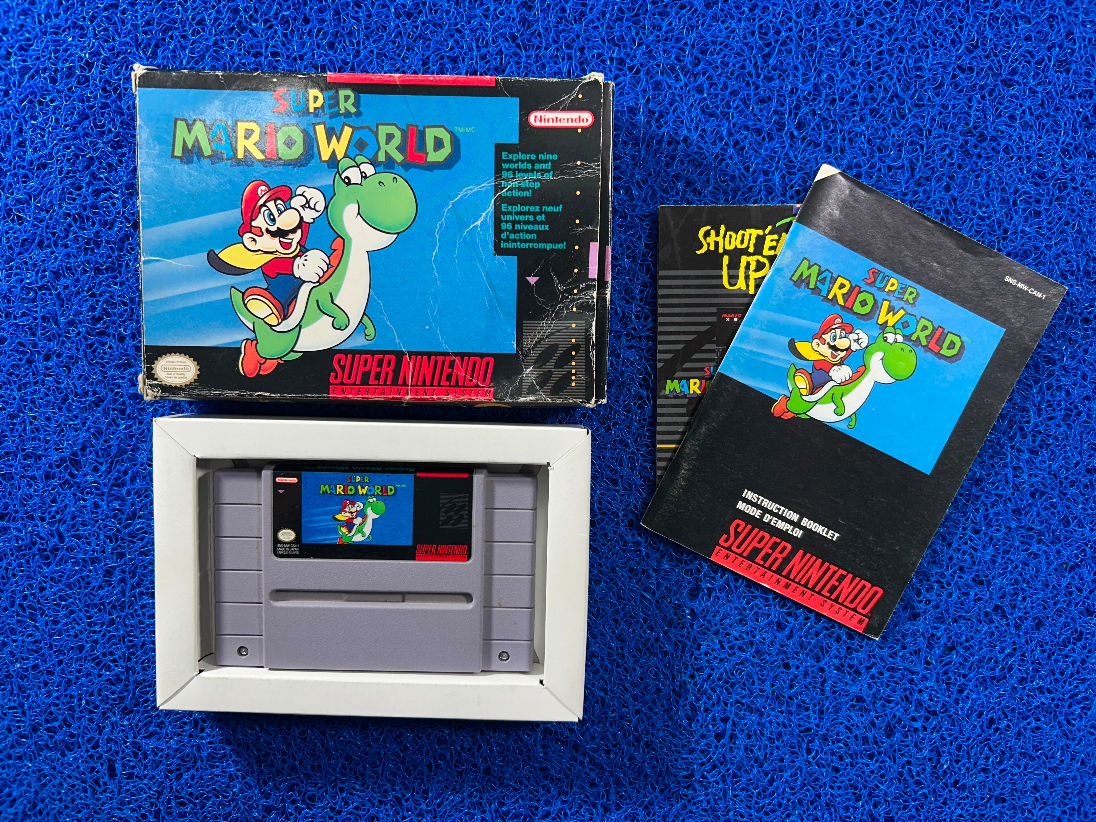 SNES Box Super Mario World (A)