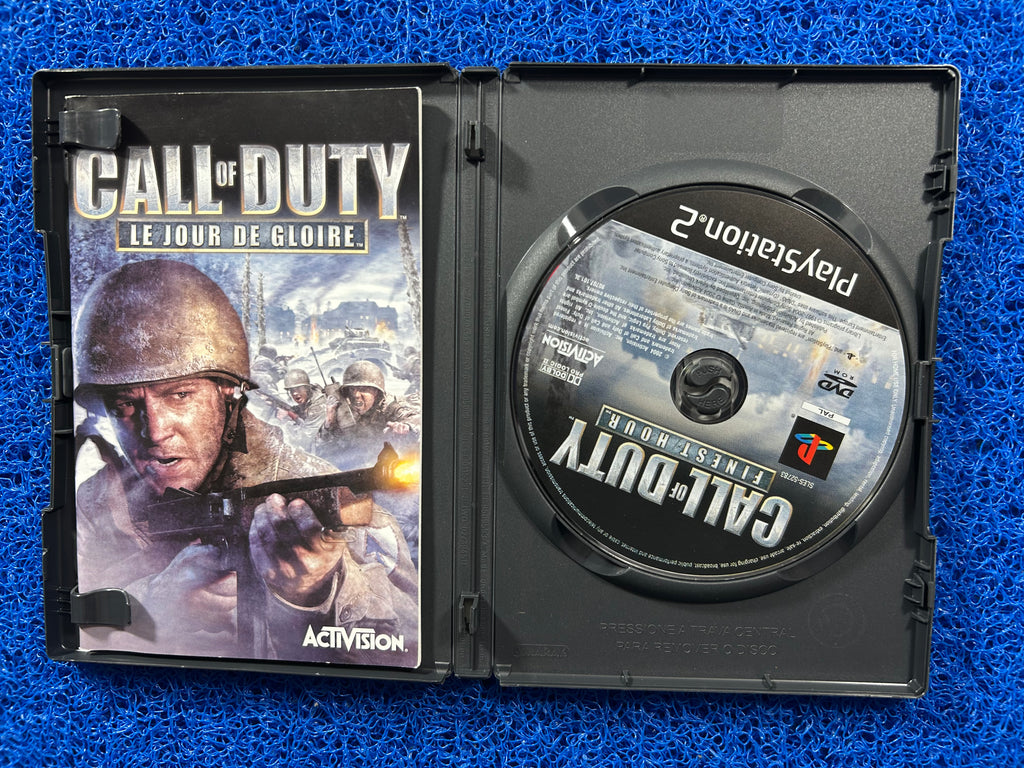 PS2 Call of duty finest hour (E)