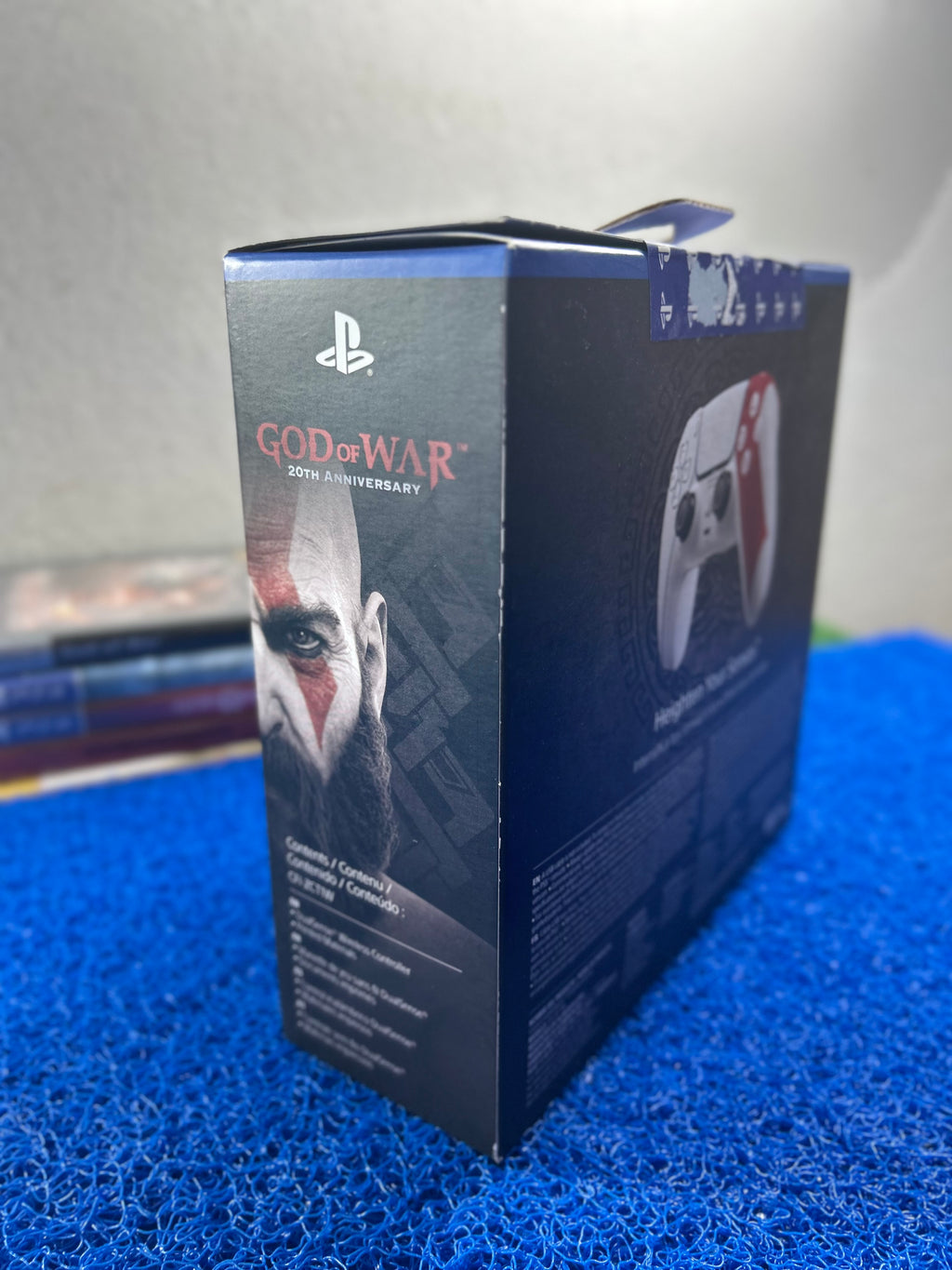 ACESSÓRIOS Controle dualsense de PS5 edição God of war (LACRADO)