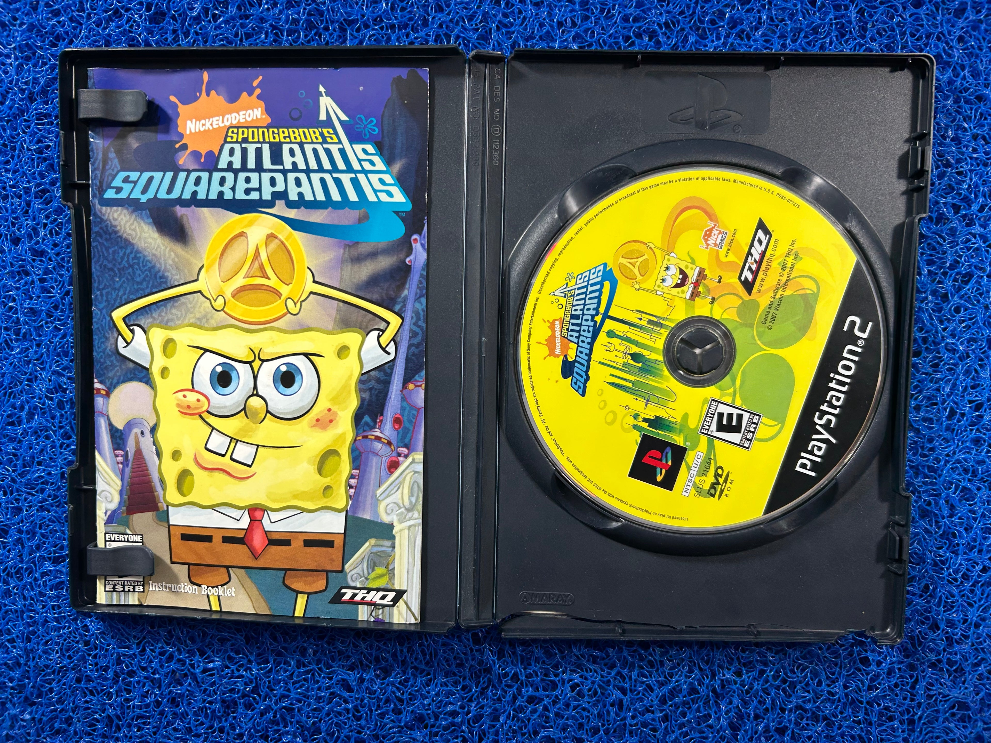 PS2 Spongebob squarepants Atlantis (A)