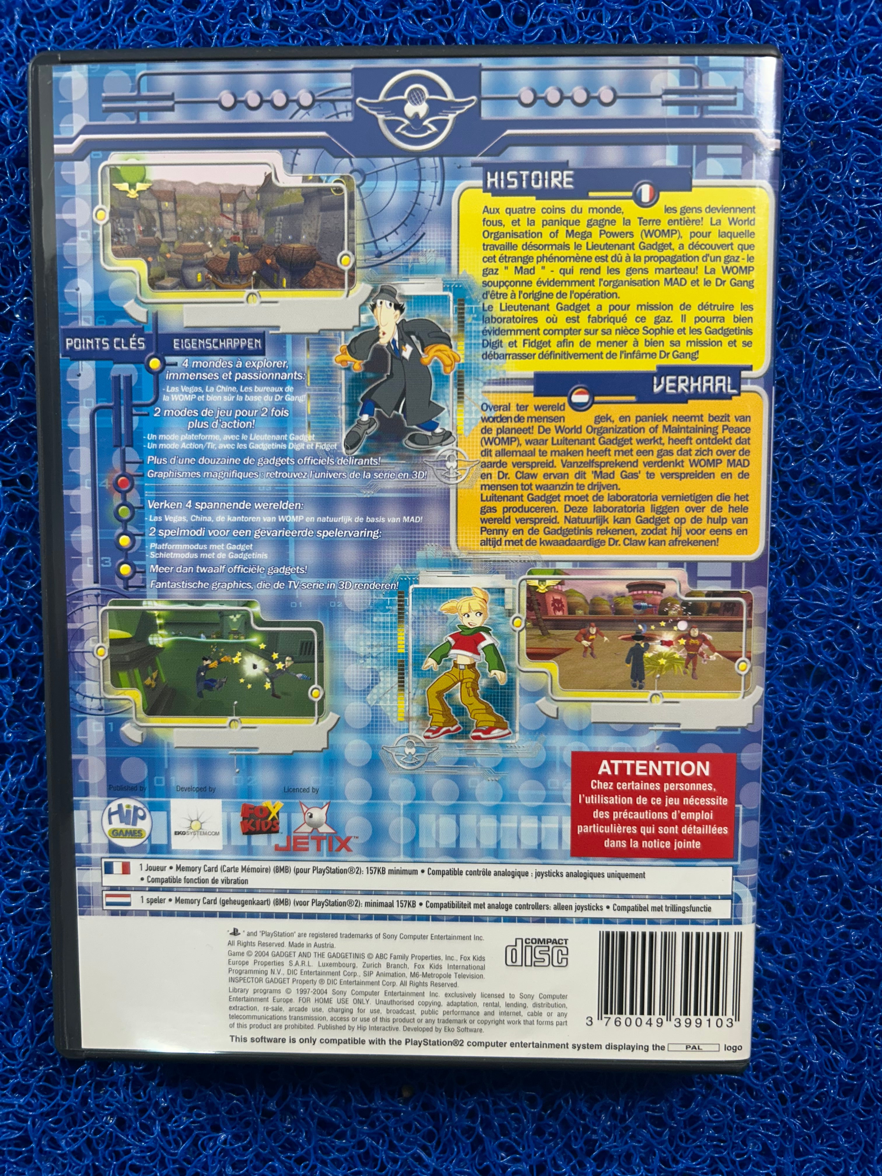 PS2 Gadget & Gadgetinis (E)