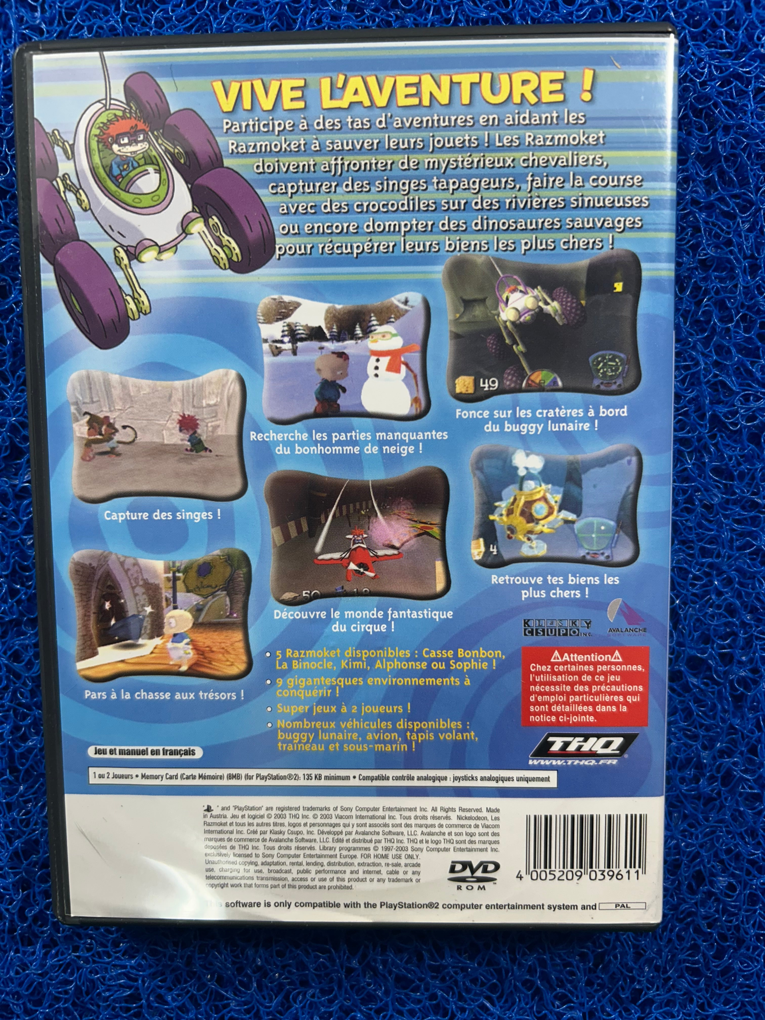 PS2 Rugrats: royal ransom (E)