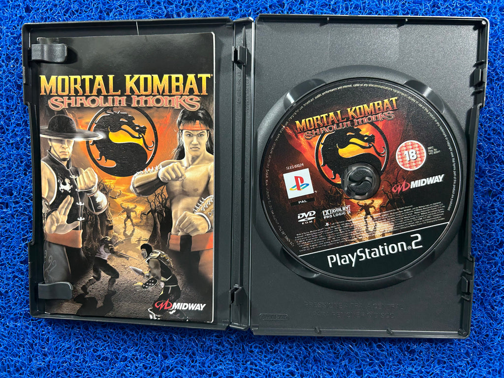 PS2 Mortal kombat shaolin monks (E)