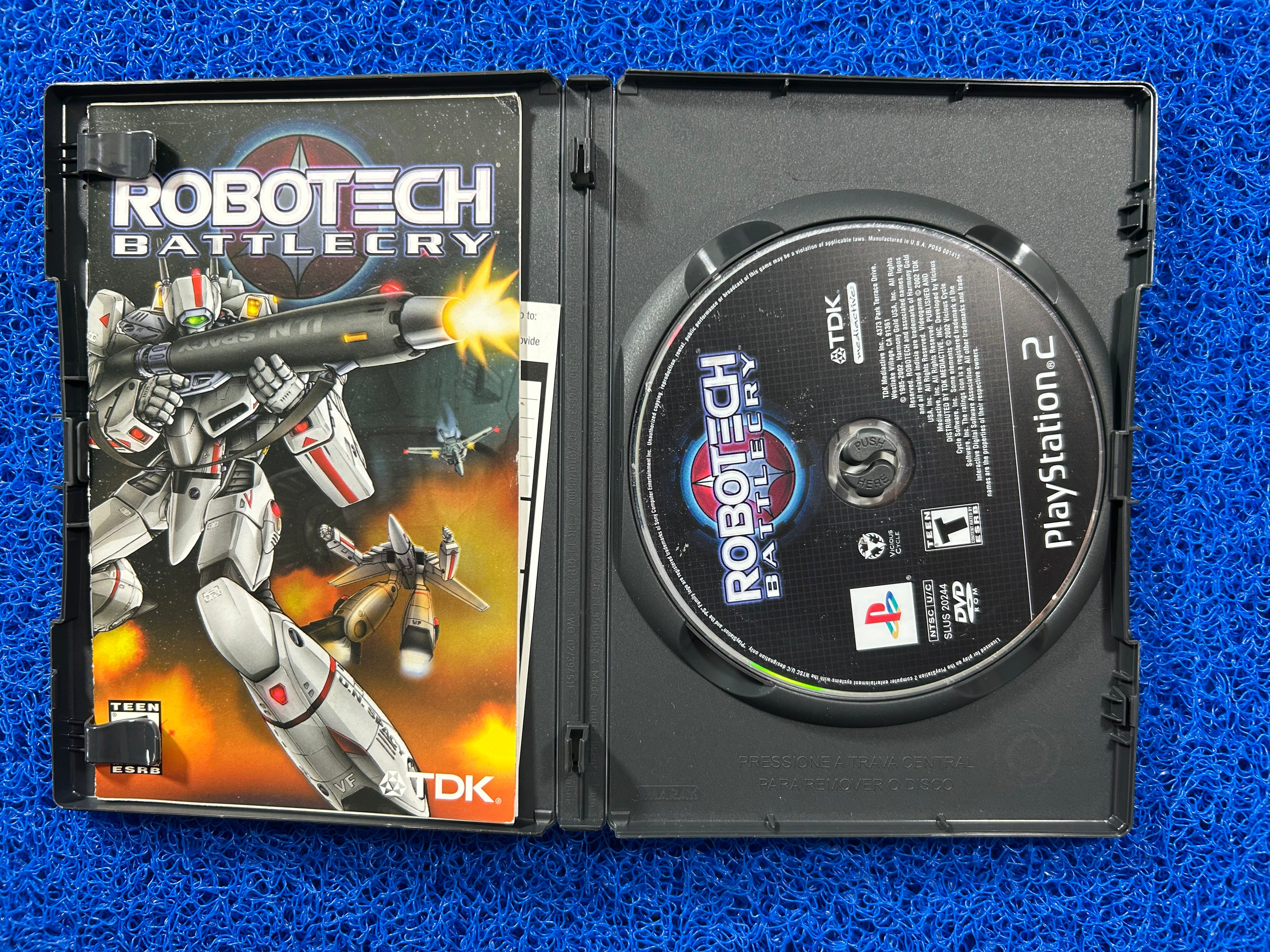 PS2 Robotech battlecry (A)