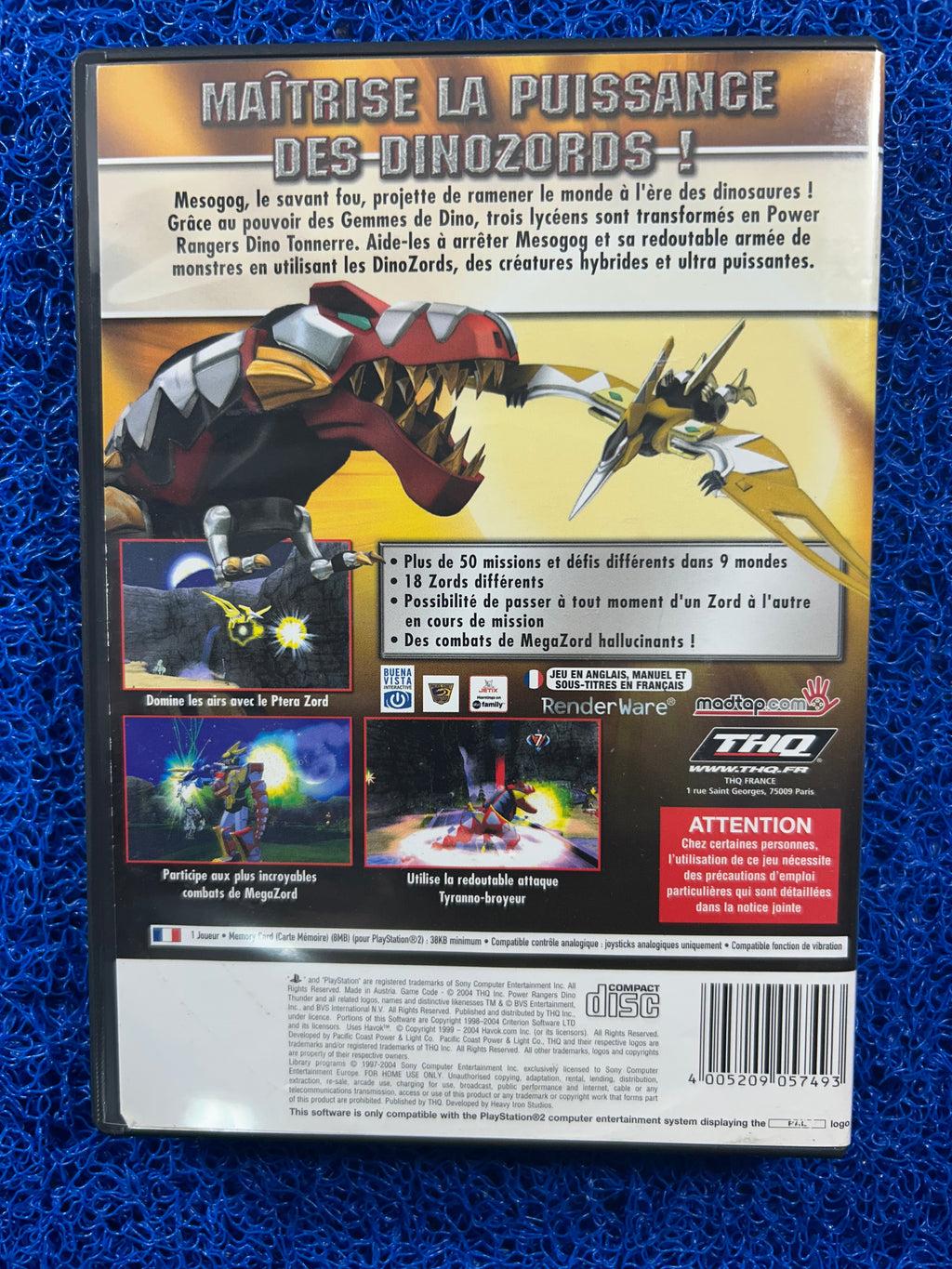 PS2 Power ranger (E)